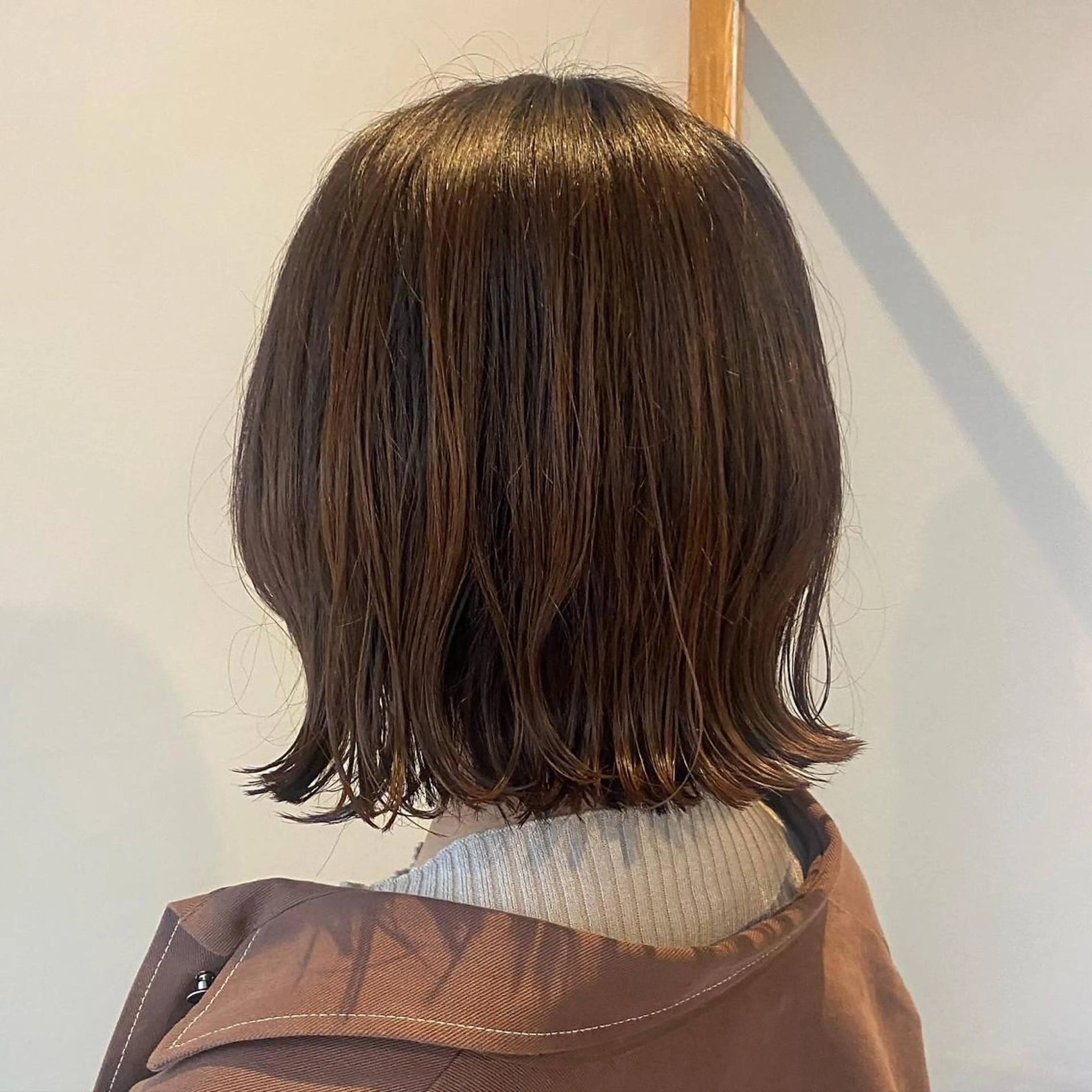 ショート ボブ 外ハネヘア shiga mariaのヘアスタイル