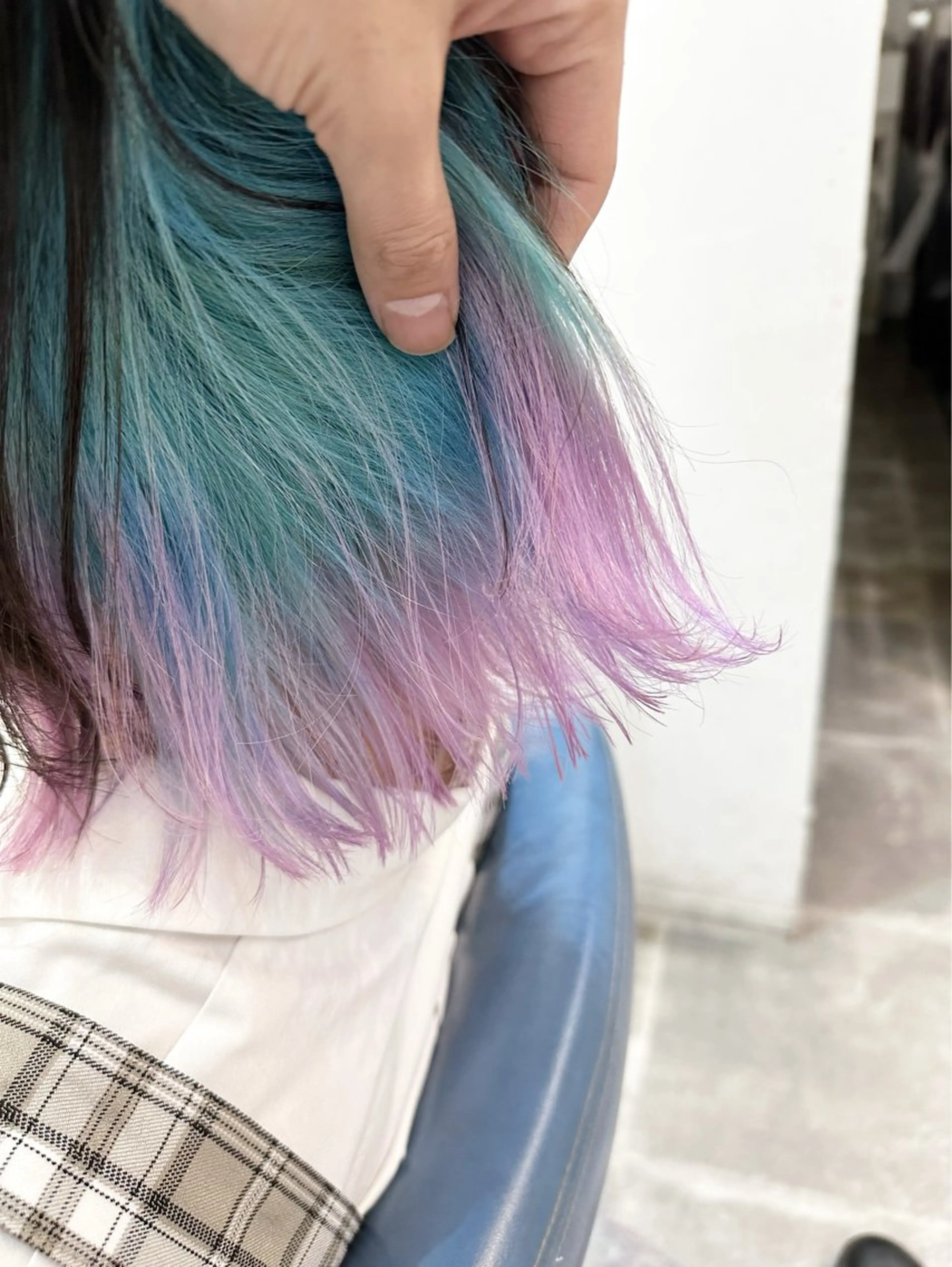 ショート カラー ユニコーンカラー 中目黒✂︎店長✂︎ TOMOHIROのヘアスタイル