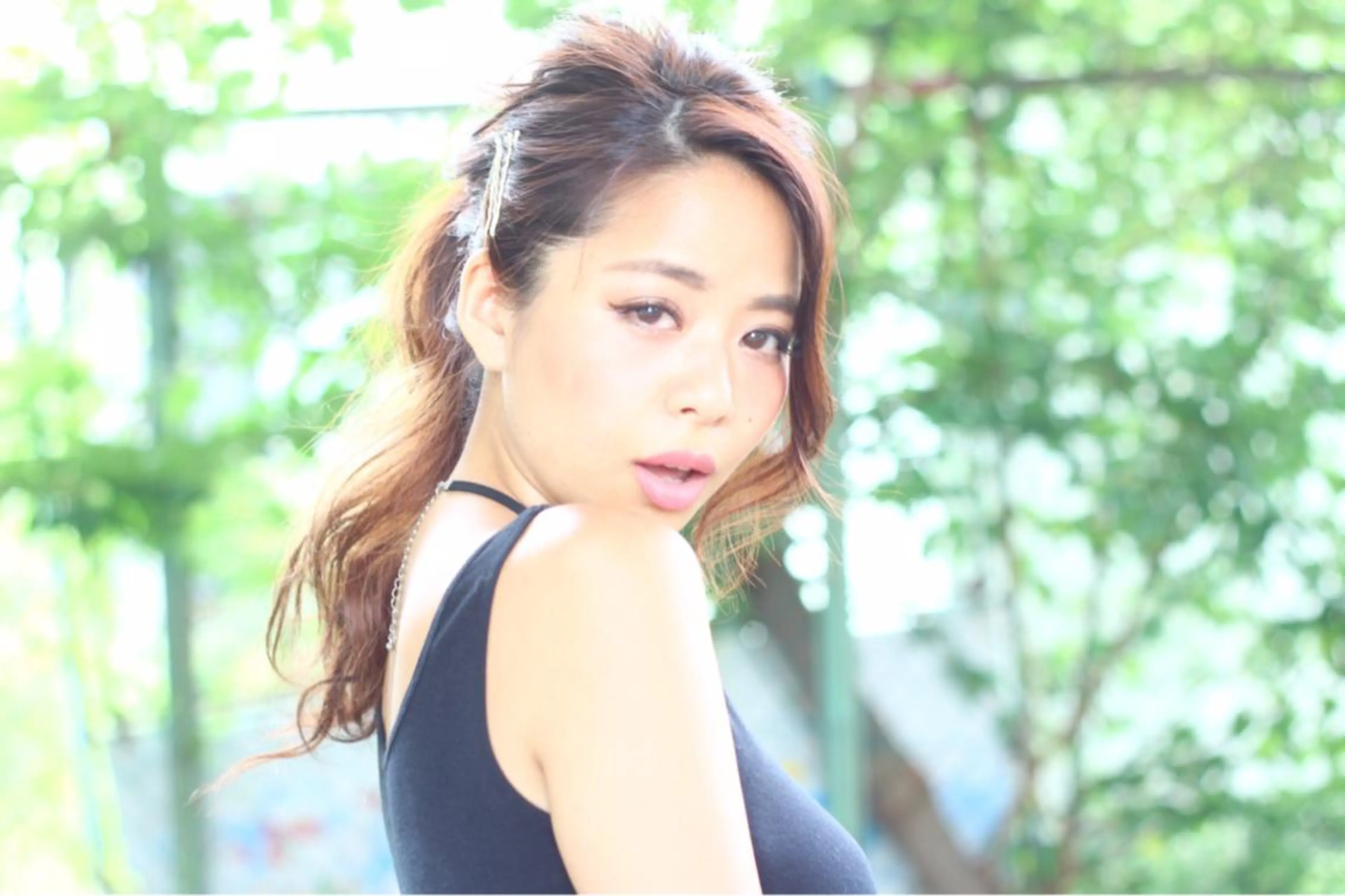 セミロング ヘアアレンジ 菊地 良太のヘアスタイル