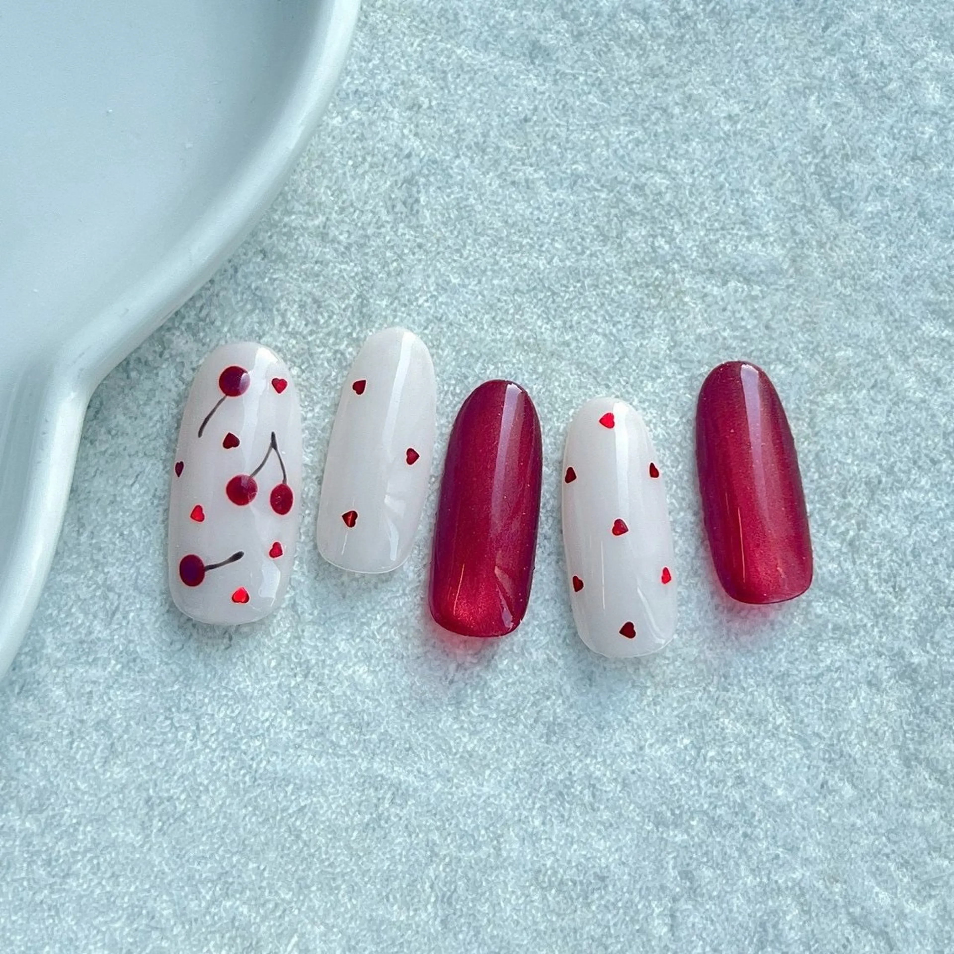 ネイル ⭐︎休業中の練習⭐︎ JNA認定講師髙橋のネイルデザイン