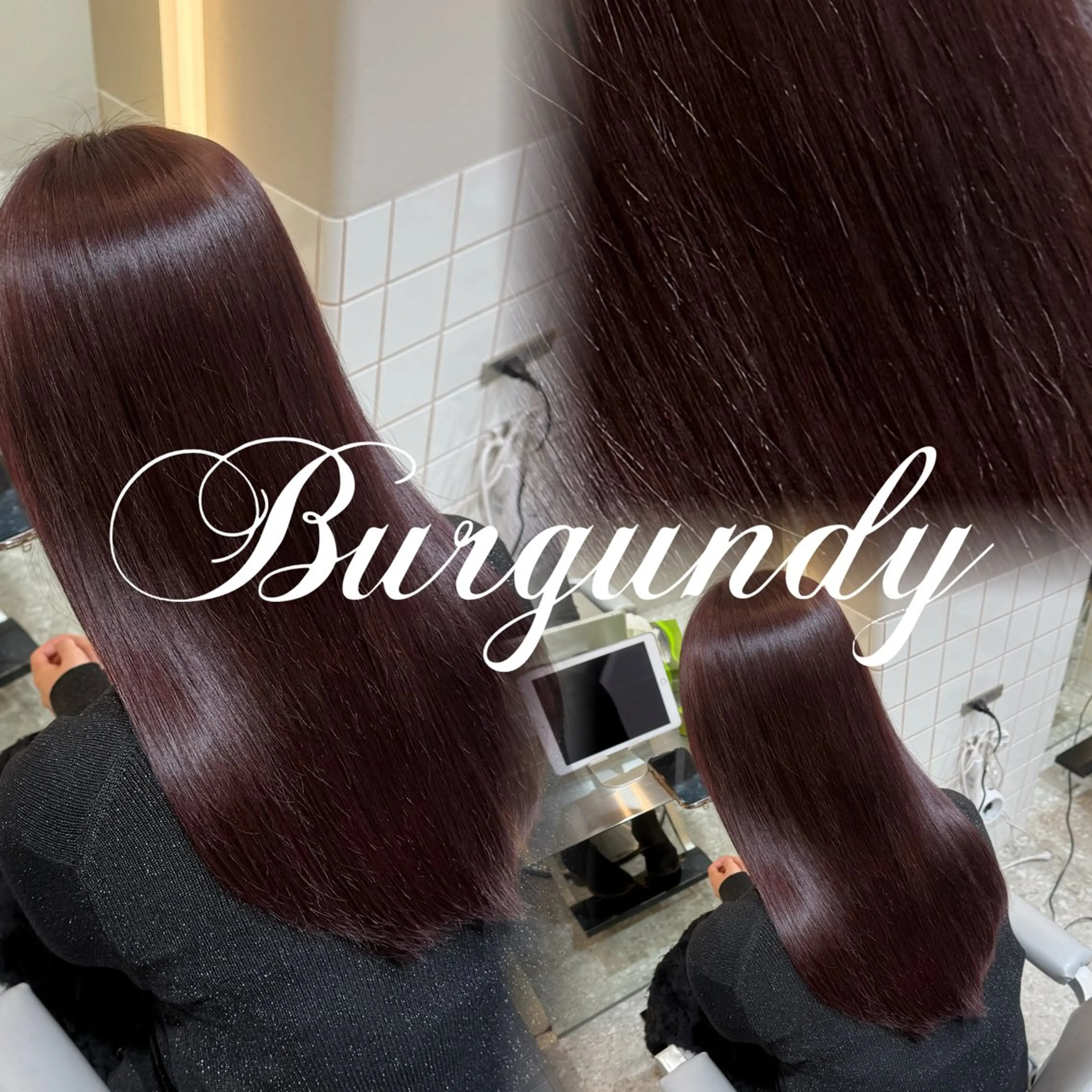 カラー ヘアカラー 新宿/韓国レイヤー /韓国ボブRionaのヘアスタイル