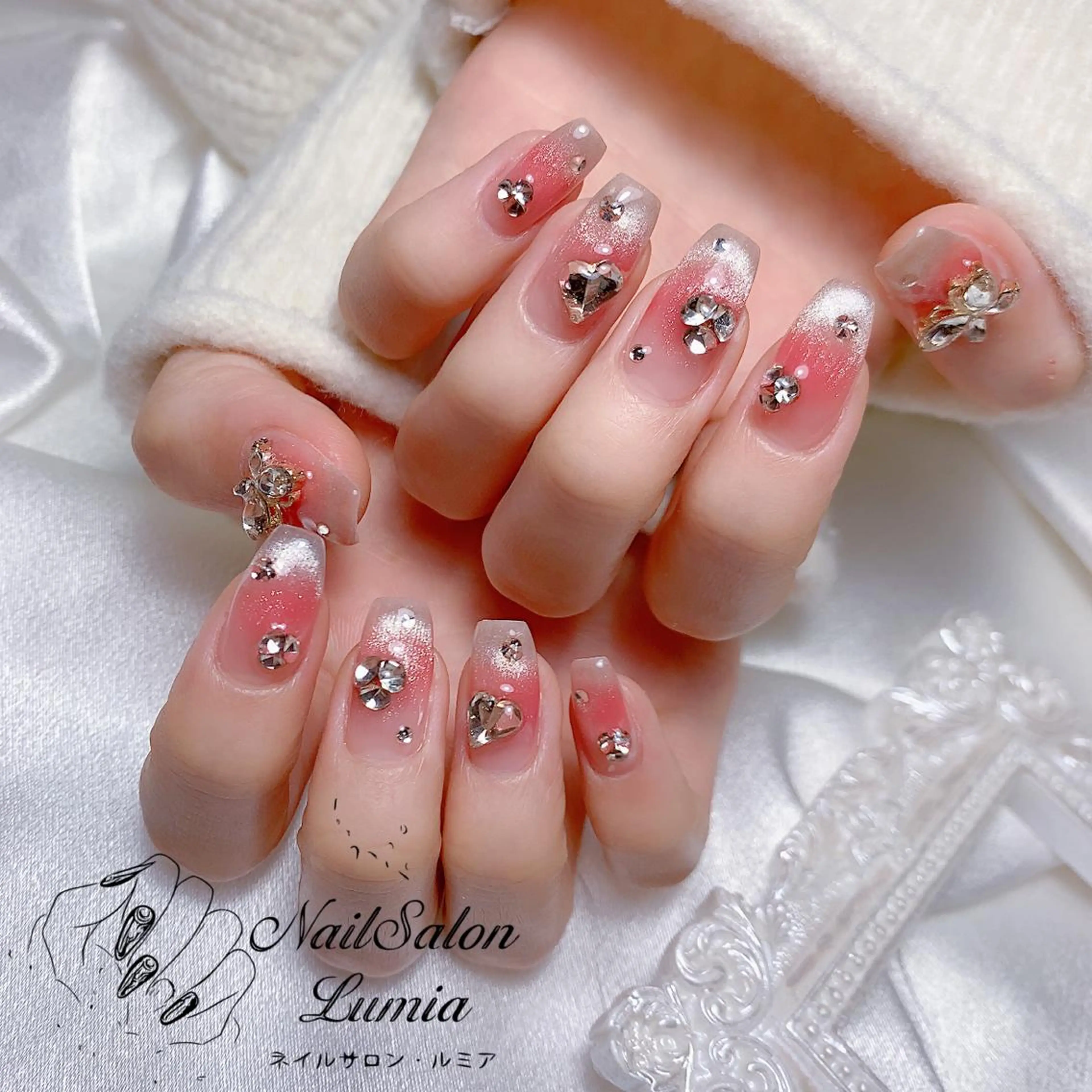 ネイル ハンドネイル ネイルサロン ルミア Lumia 店長のネイルデザイン