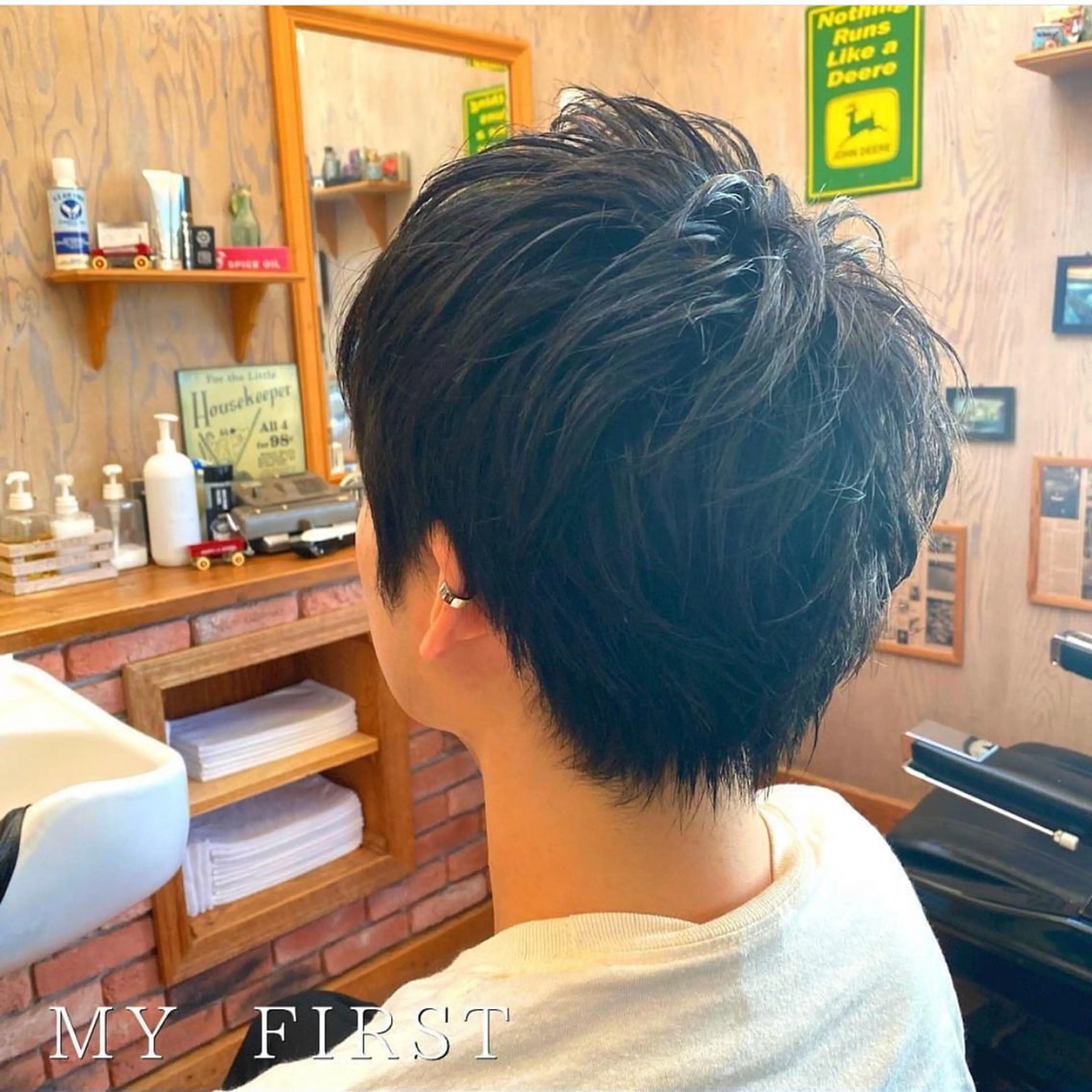 ヘアアレンジ メンズ MY FIRST大山 一輔のヘアスタイル