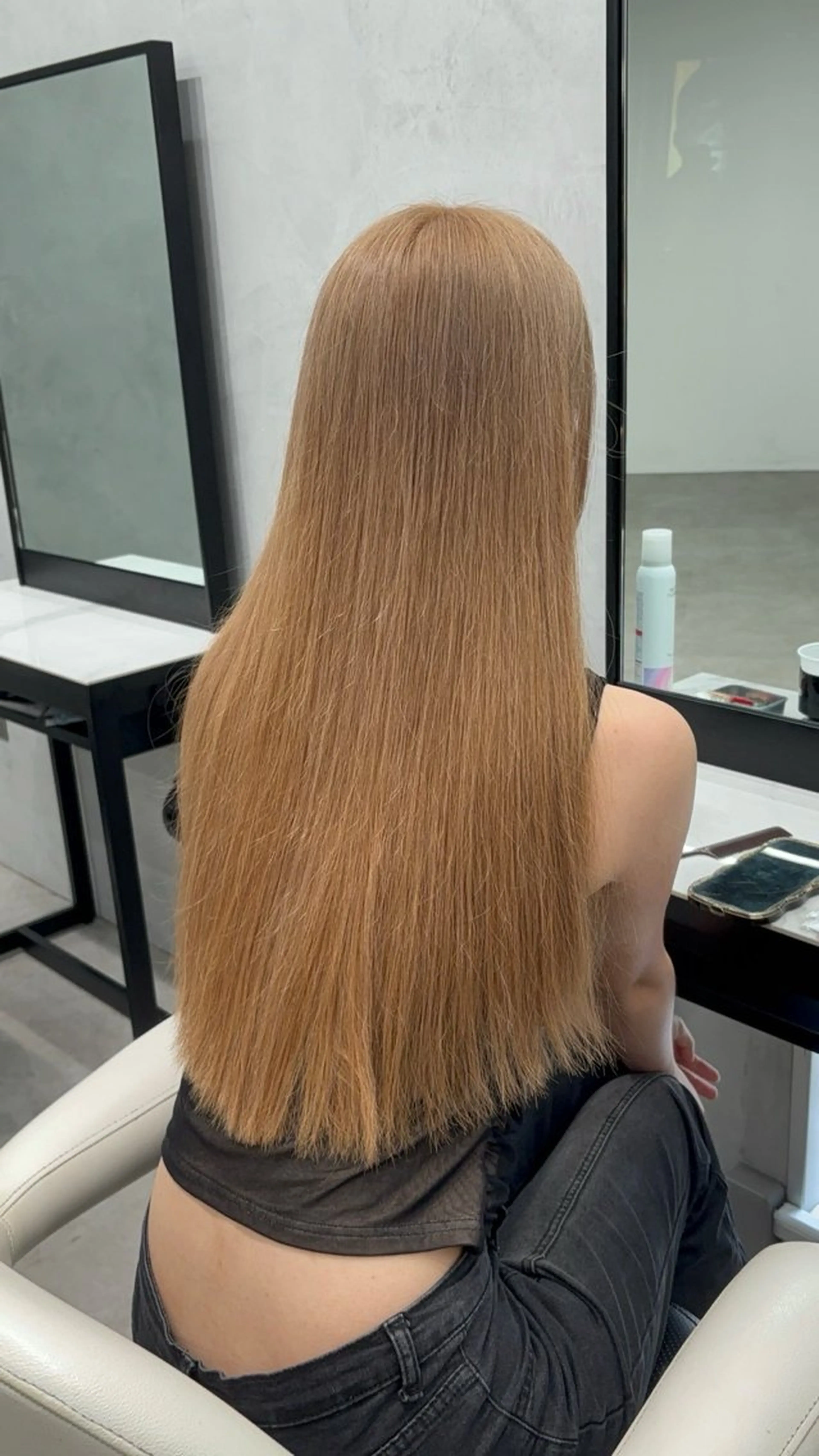 カラー ヘアカラー カット¥1100 / 𝙍𝙪𝙣𝙖⟡.のヘアスタイル