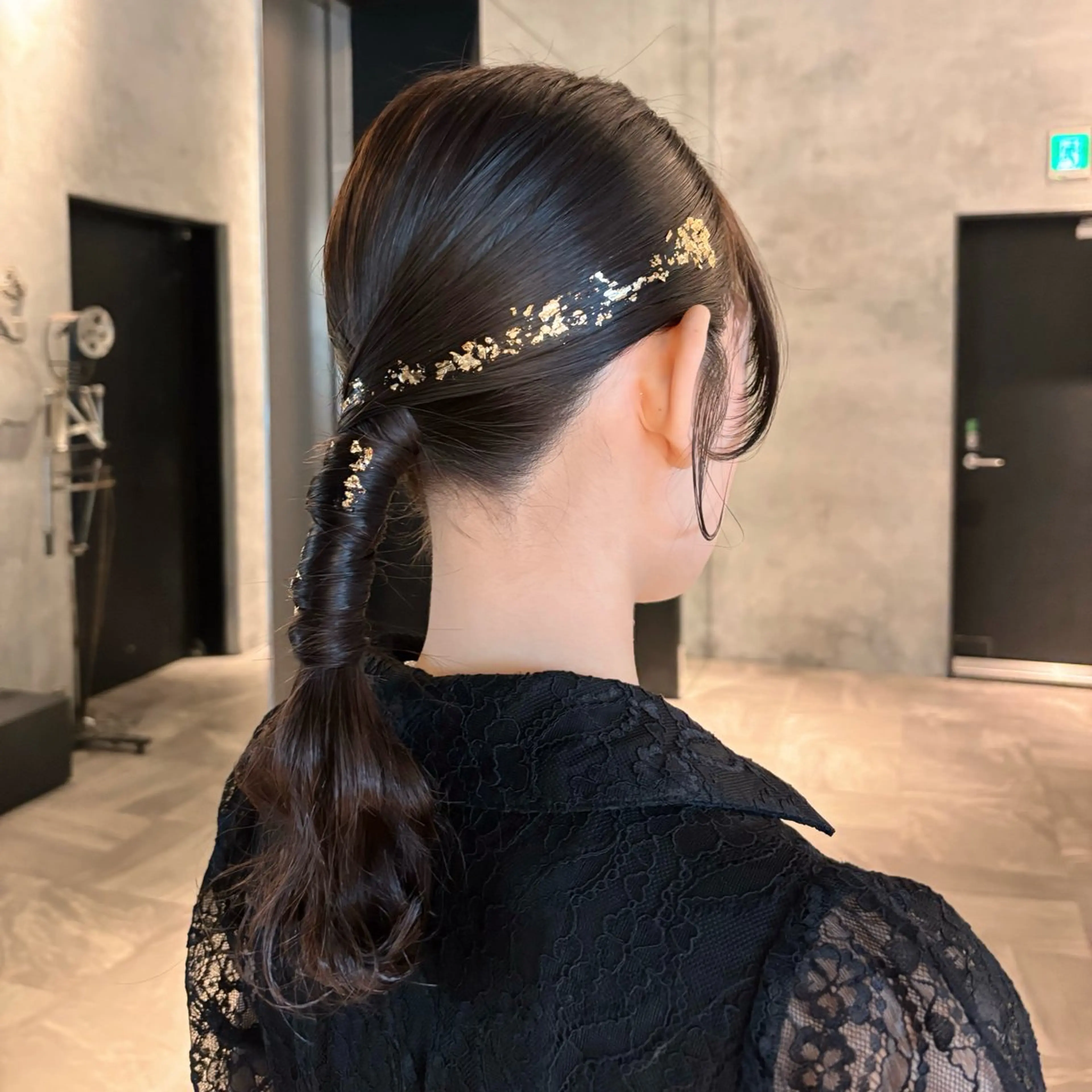 セミロング カラー ヘアアレンジ ヘアセット 🌱ボブ/レイヤー/ ベージュ/あやみ✨のヘアスタイル