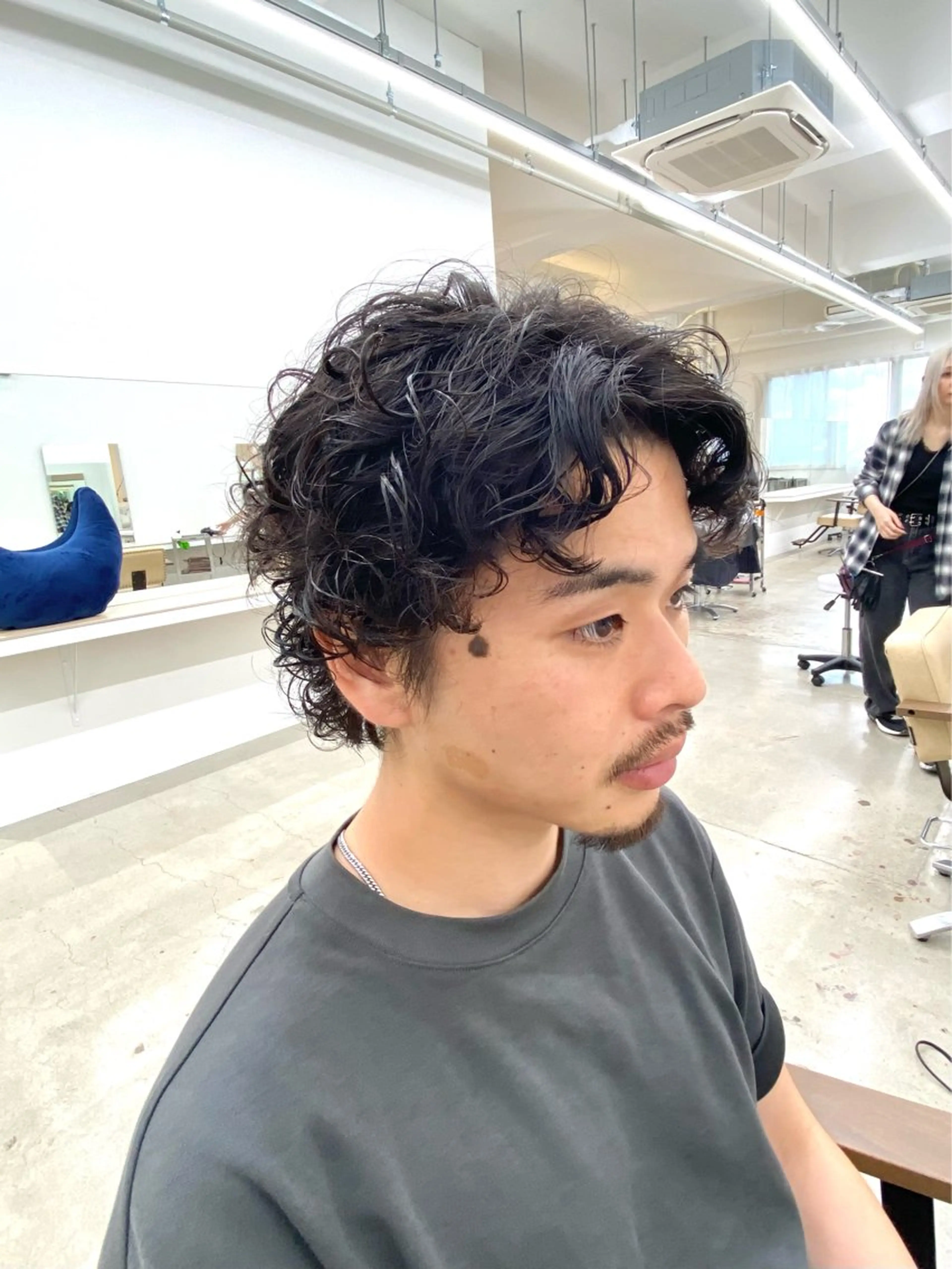 ミディアム パーマ カット パーマ BOB🌟ハイトーン /ブリーチ/TAKUのヘアスタイル