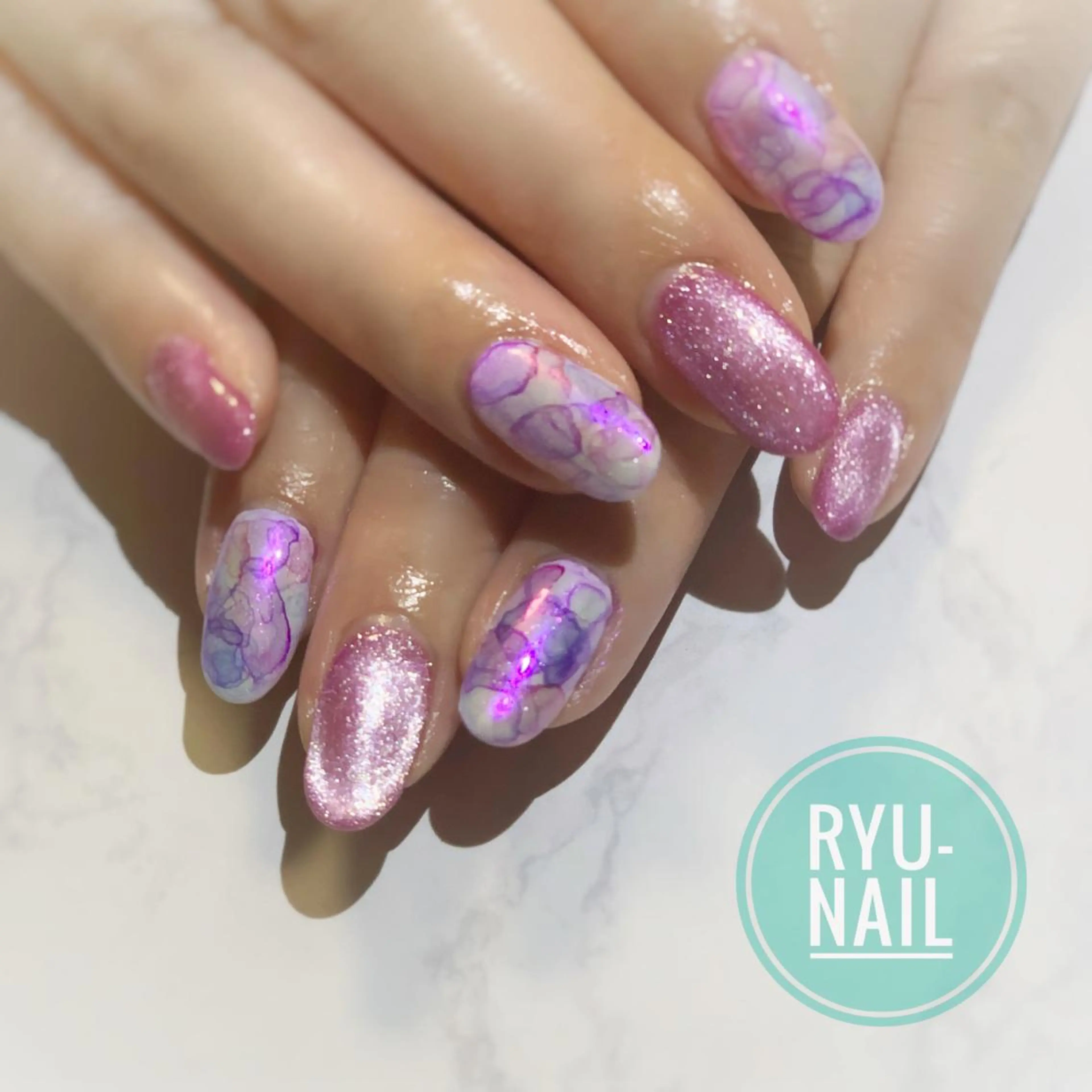 ネイル ハンドネイル Ryu-nail所属・Ryu-nail 對馬　琴美のネイルデザイン
