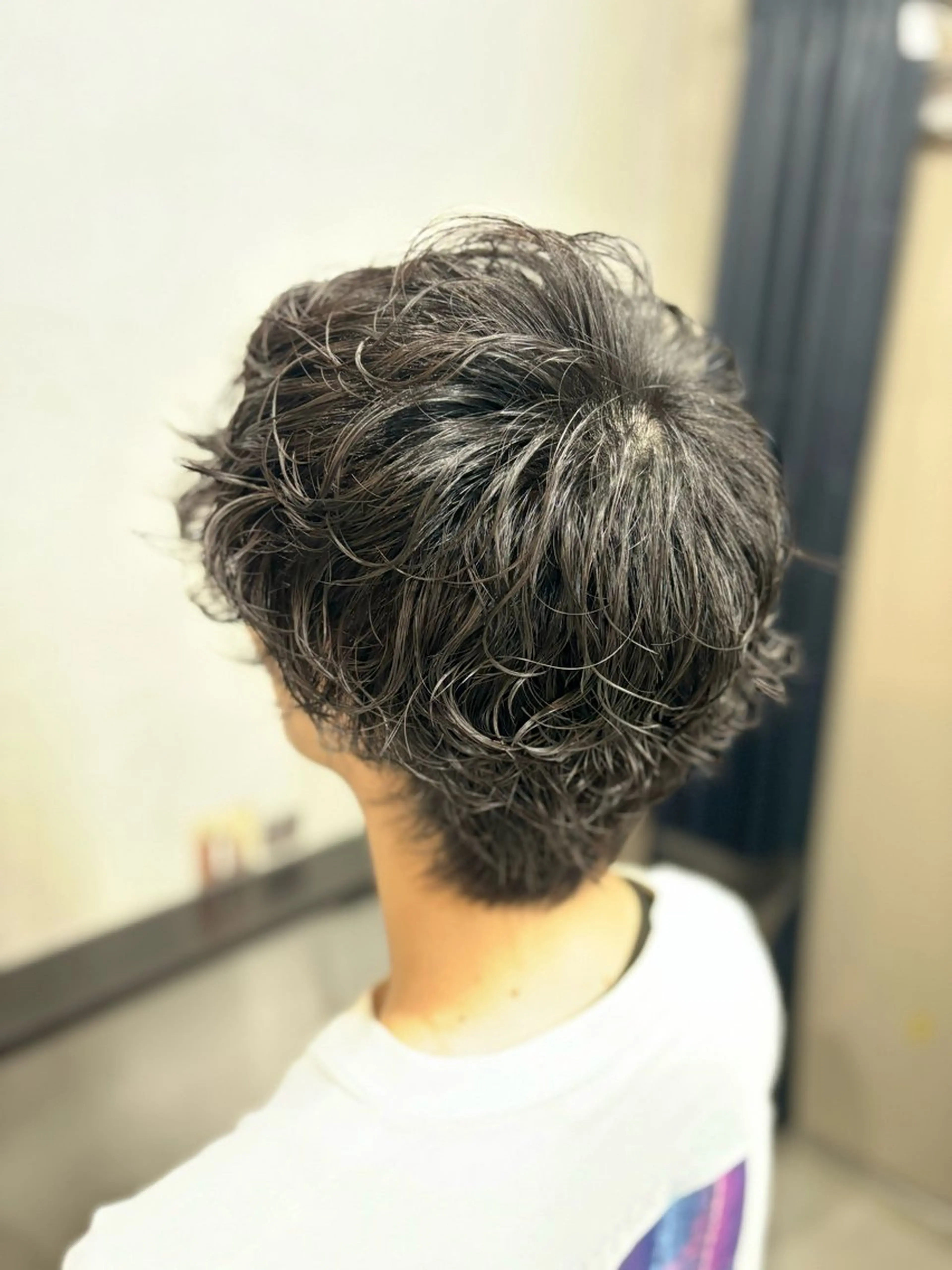 パーマ メンズ カット パーマ 小顔似合わせカット ┊︎＊AYANO＊のヘアスタイル