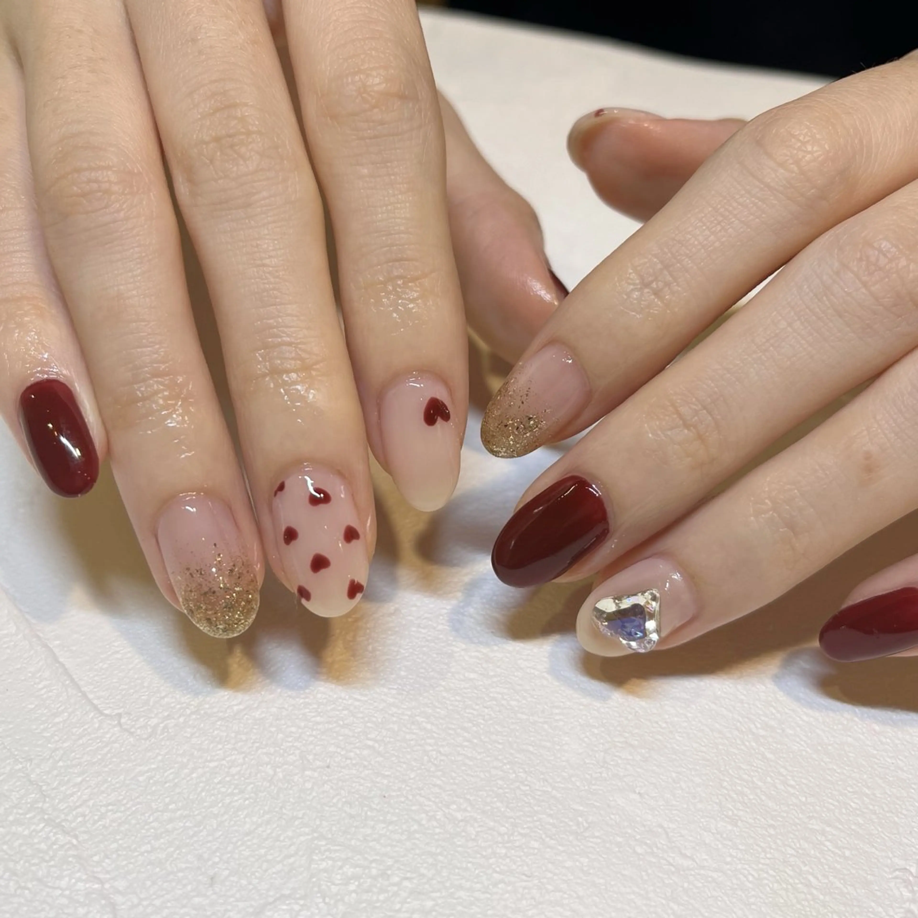 ネイル ハンドネイル 鈴木 里奈のネイルデザイン