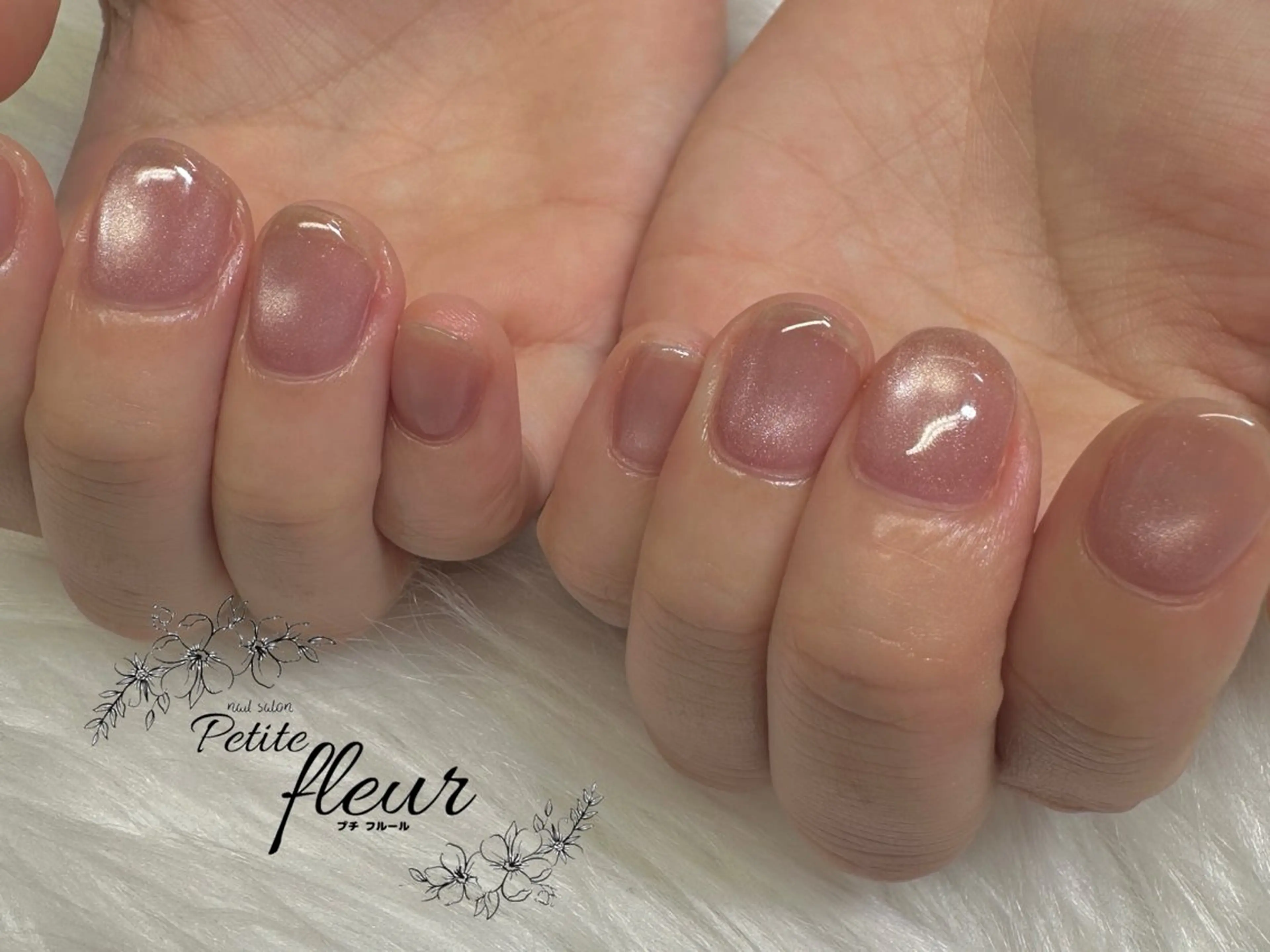 ネイル マグネットネイル ❁⃘*。Petite fleur❁⃘*りさのネイルデザイン
