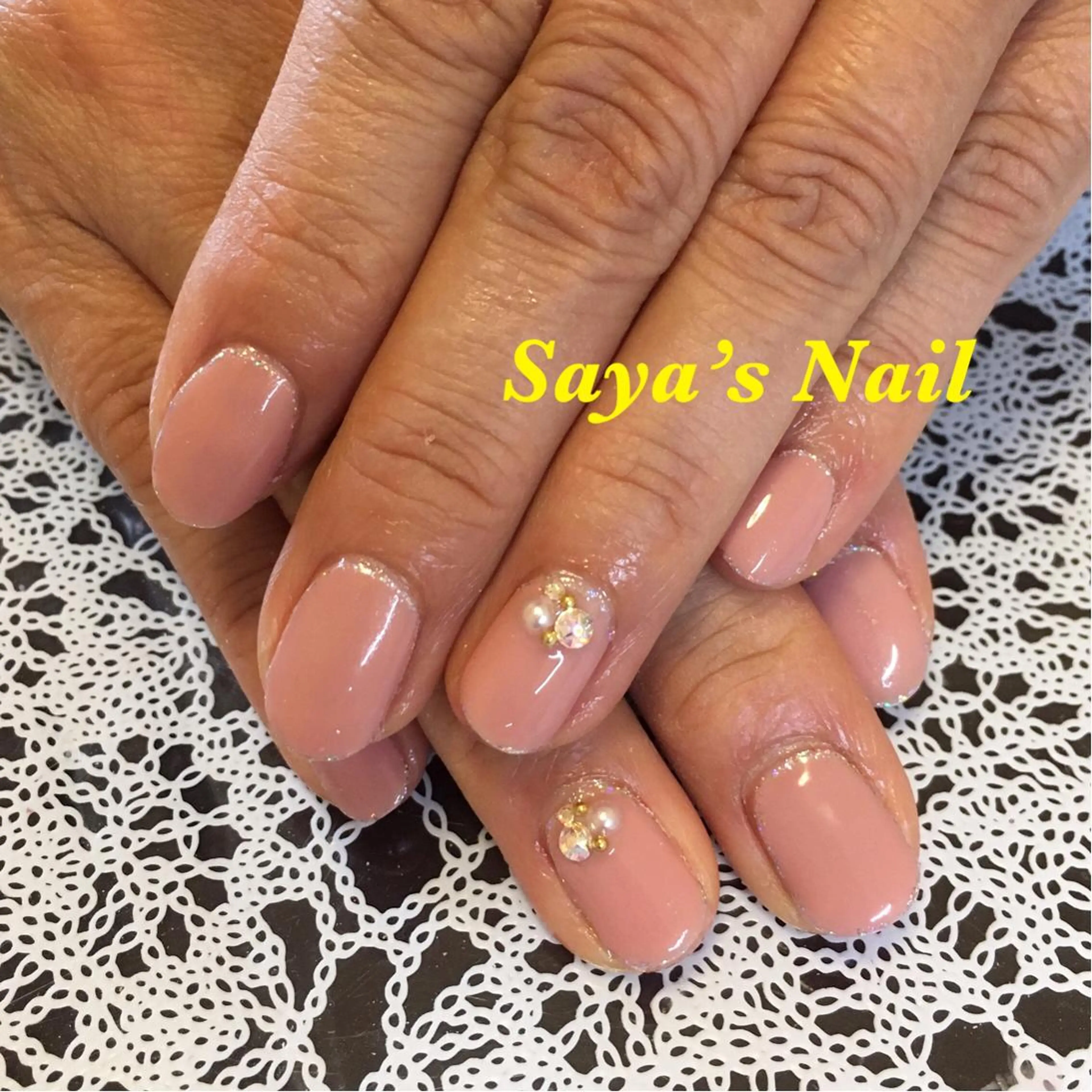 ネイル ブライダルネイル SantéNail SAYAKAのネイルデザイン