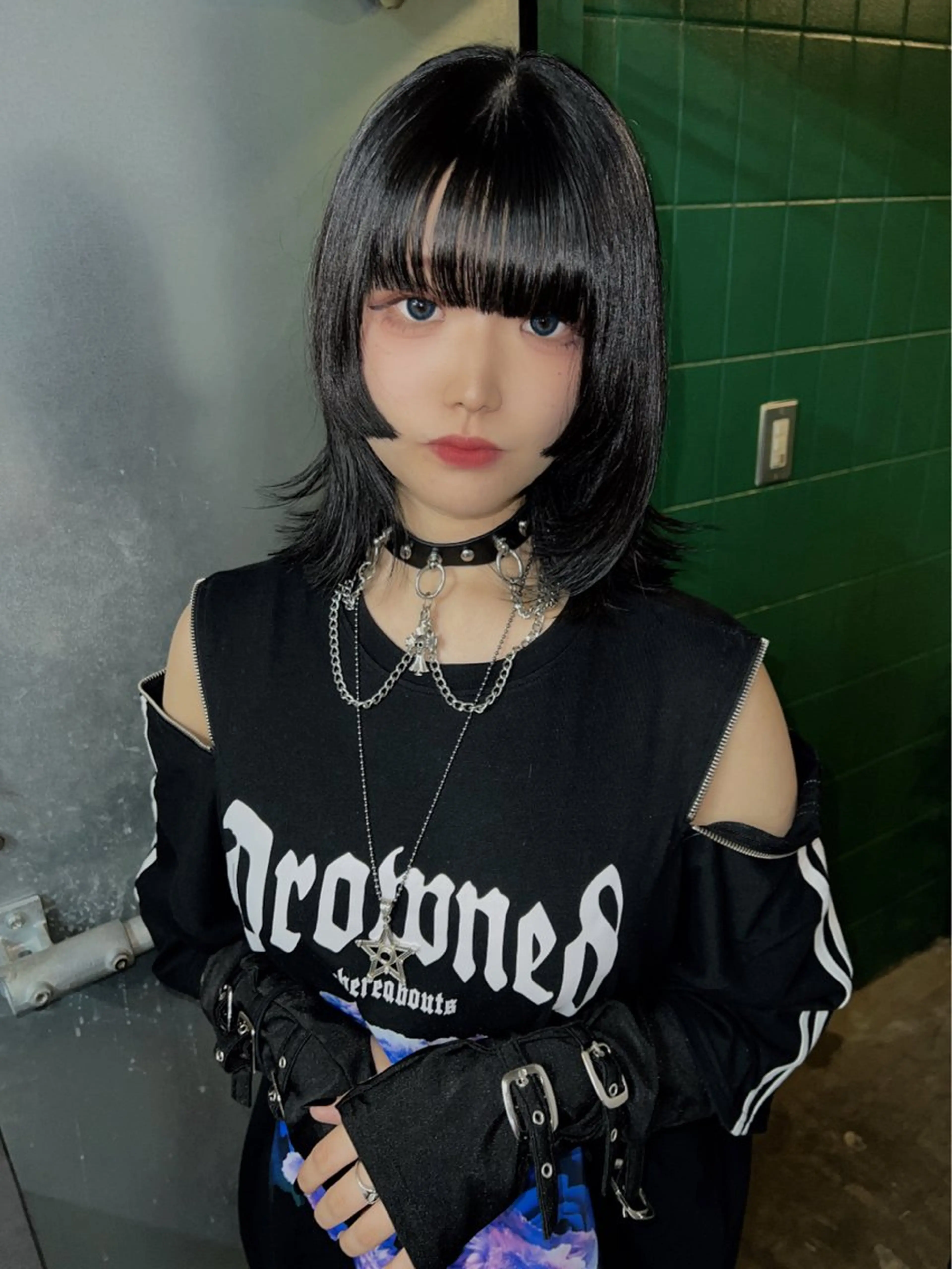 ミディアム 【ロングウルフカット 姫カット】伊藤裕哉のヘアスタイル