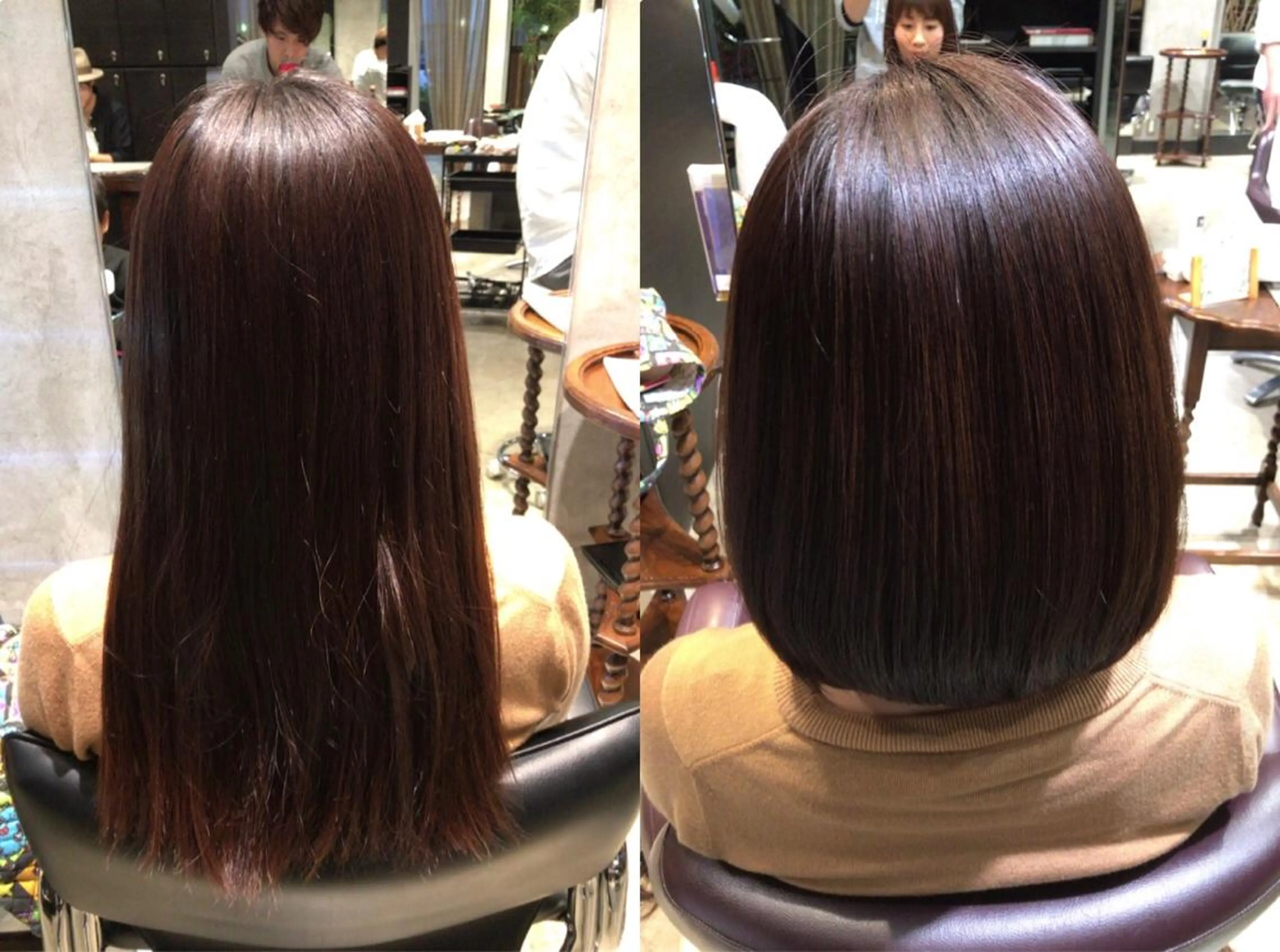 ミディアム ボブ 東 悠磨のヘアスタイル
