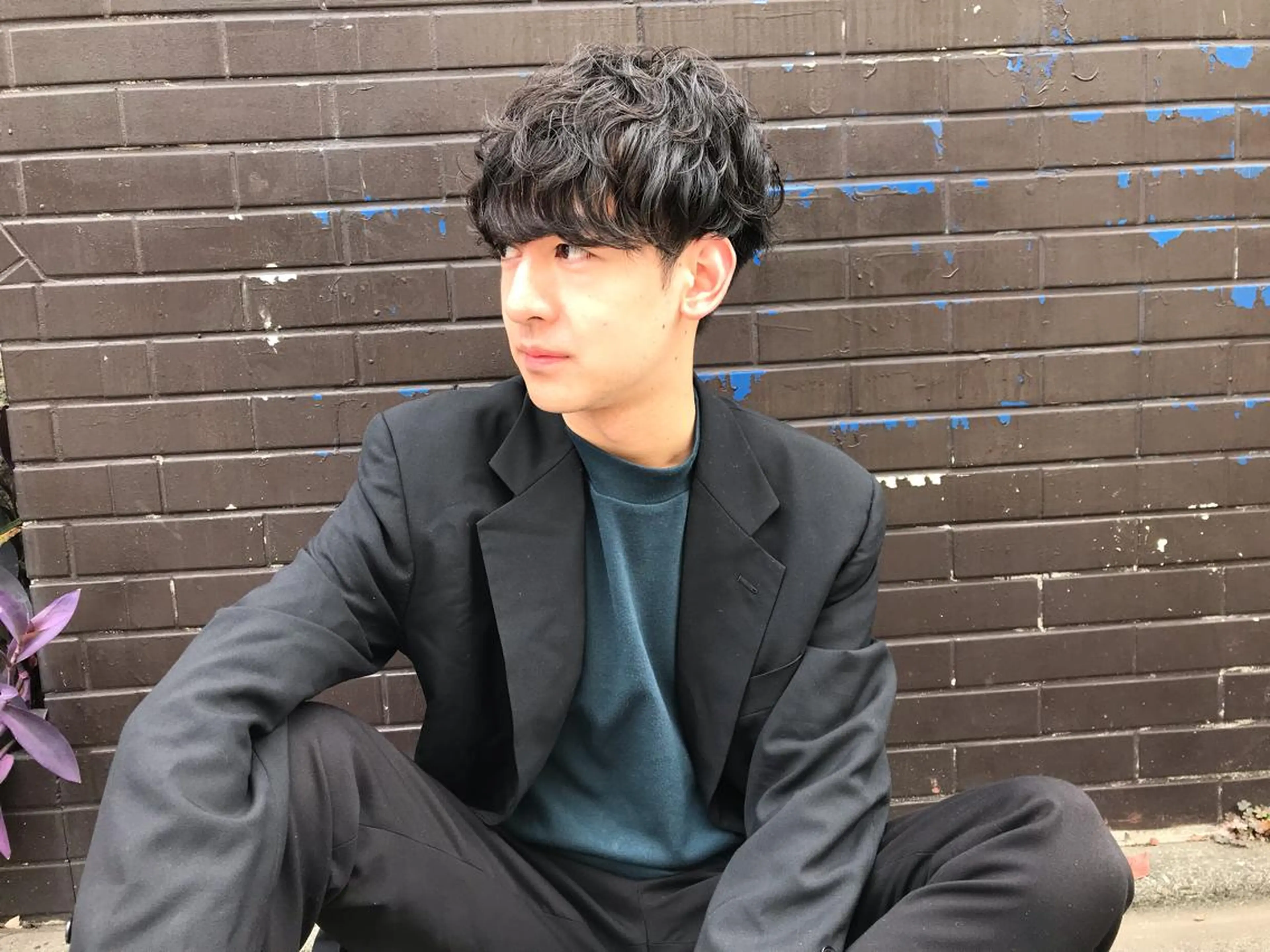 ショート パーマ moanin モーニンのヘアスタイル