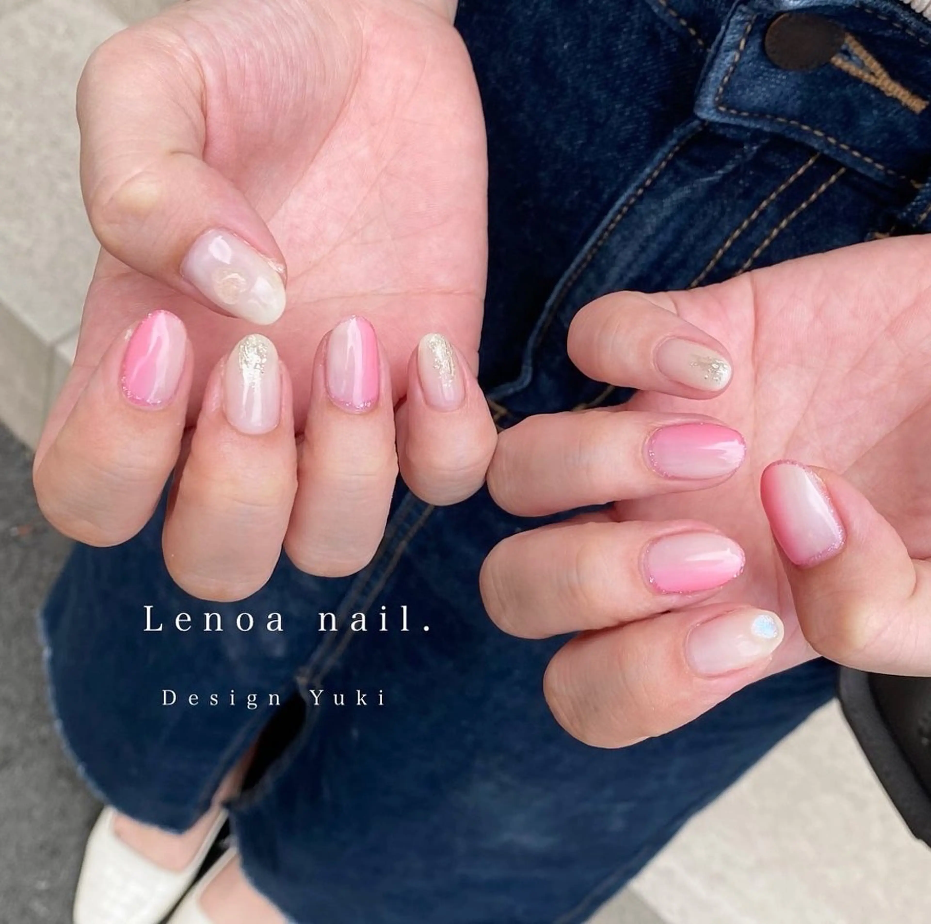 ネイル ハンドネイル Lenoa Yukiのネイルデザイン