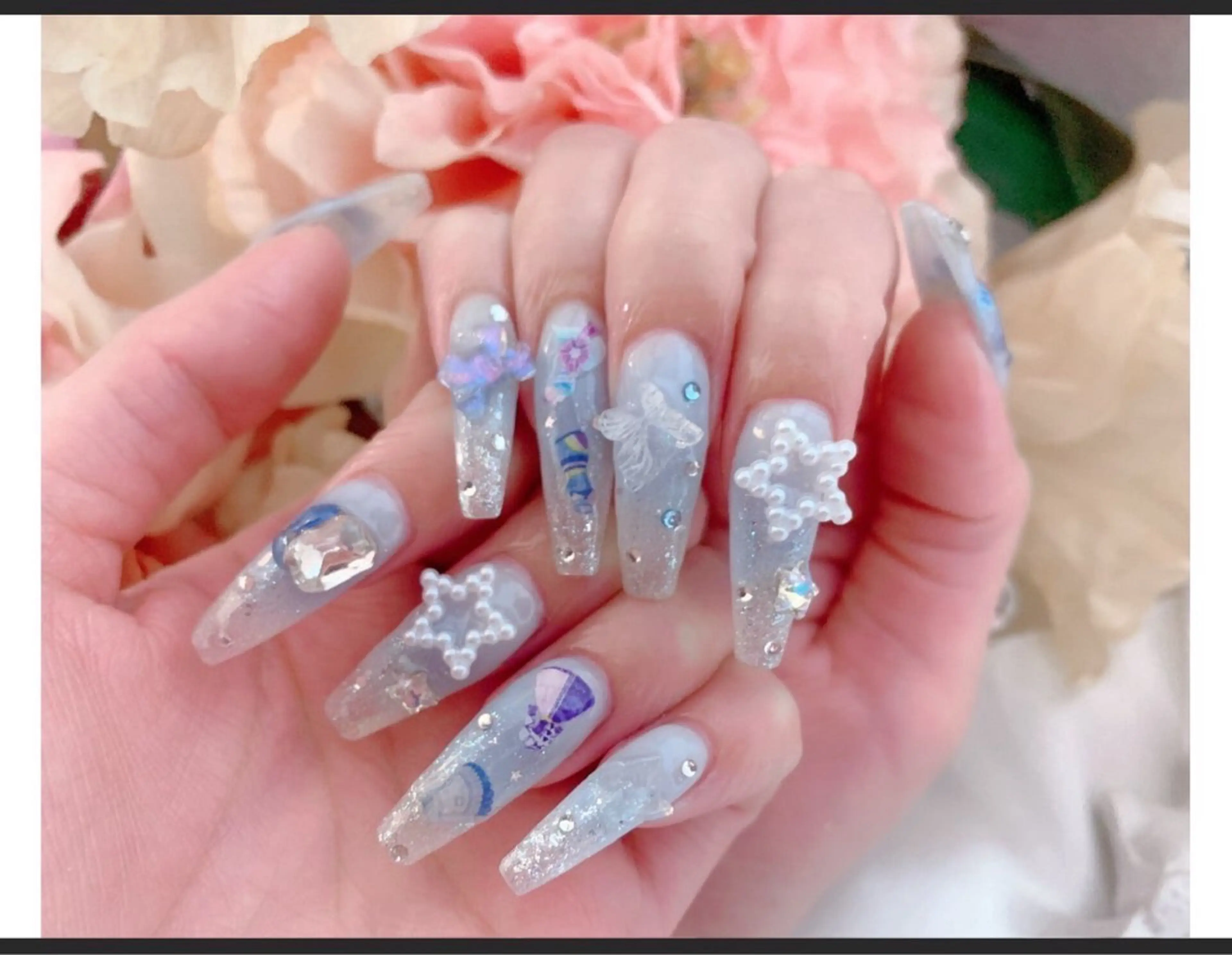 長さ出し☆シンプル持ち込みデザイン☆の写真