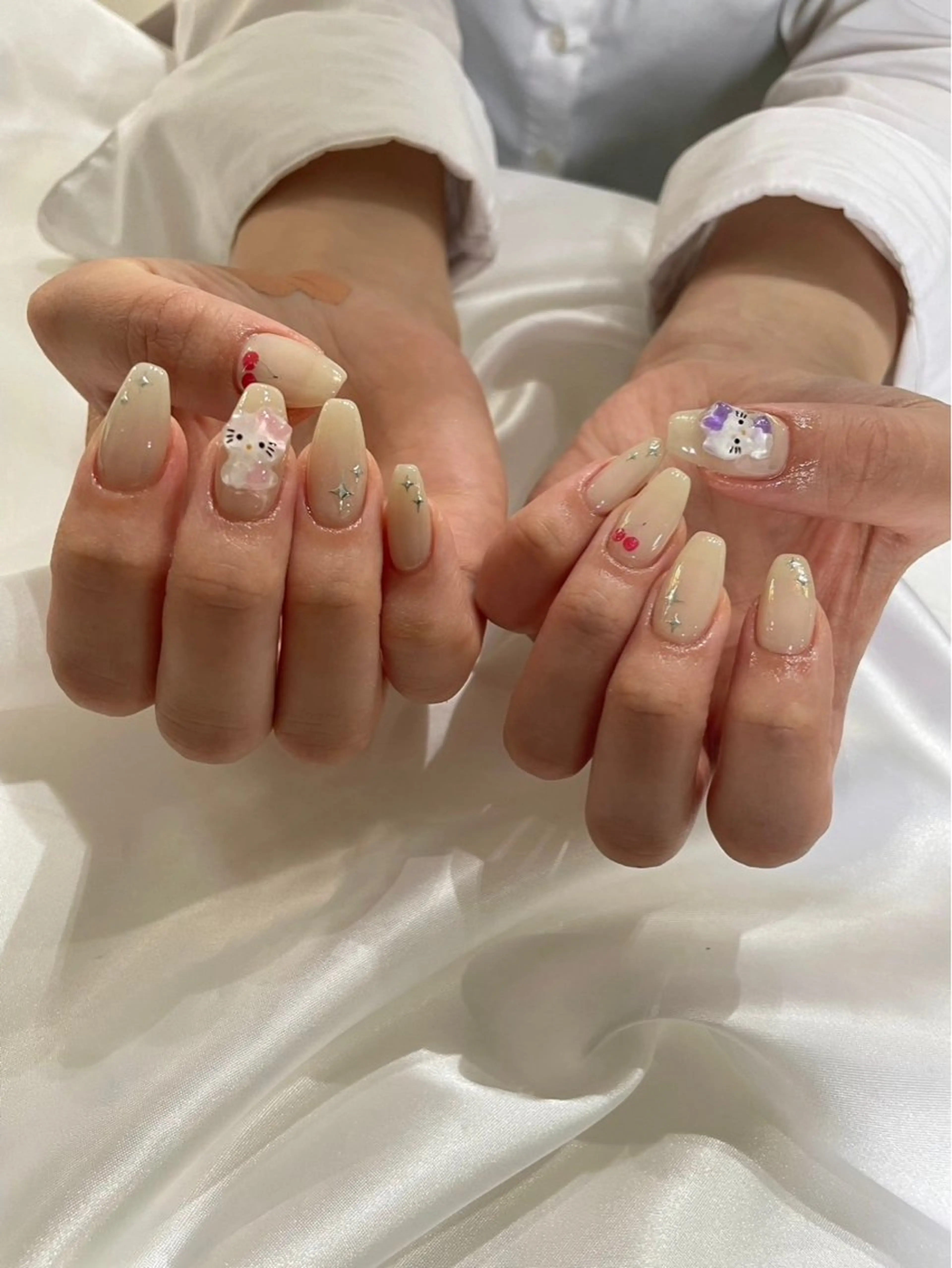 ネイル ハンドネイル 水戸 彩夏のネイルデザイン