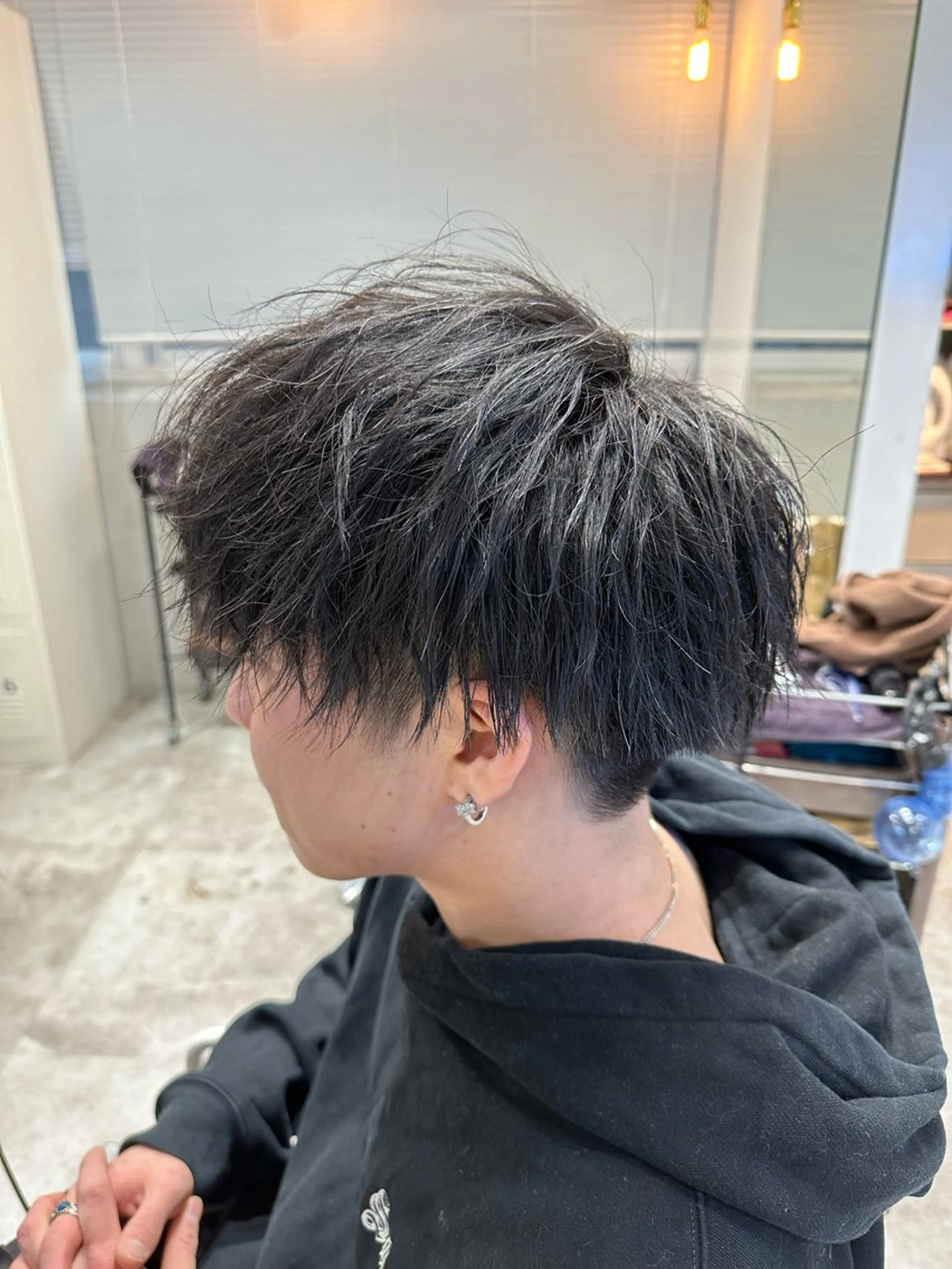 メンズ カット 💎メンズカット ／フェザー／細野💎のヘアスタイル