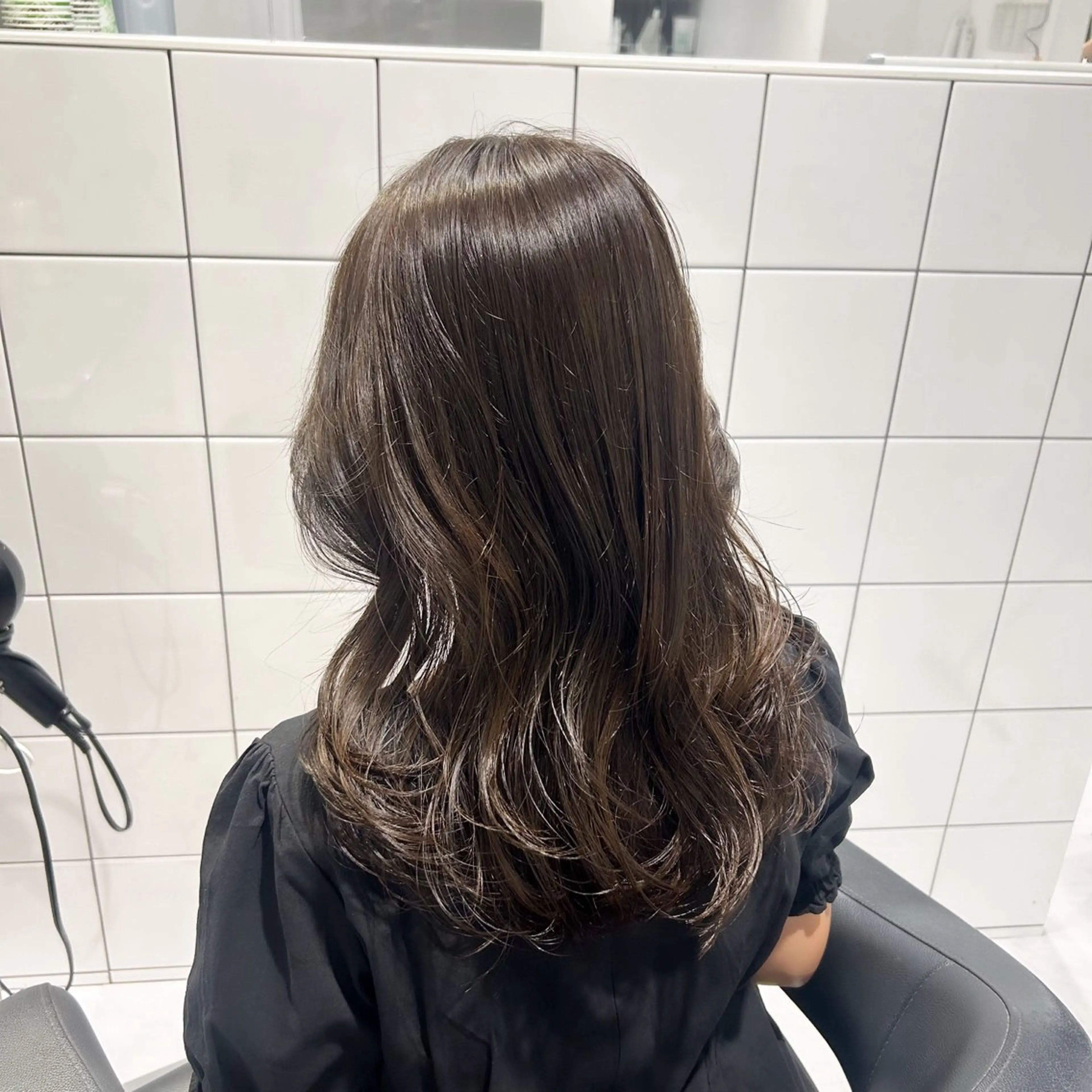 ロング カラー カット ヘアカラー トリートメント 表参道/透明感カラー /暗髪/ジュキヤのヘアスタイル