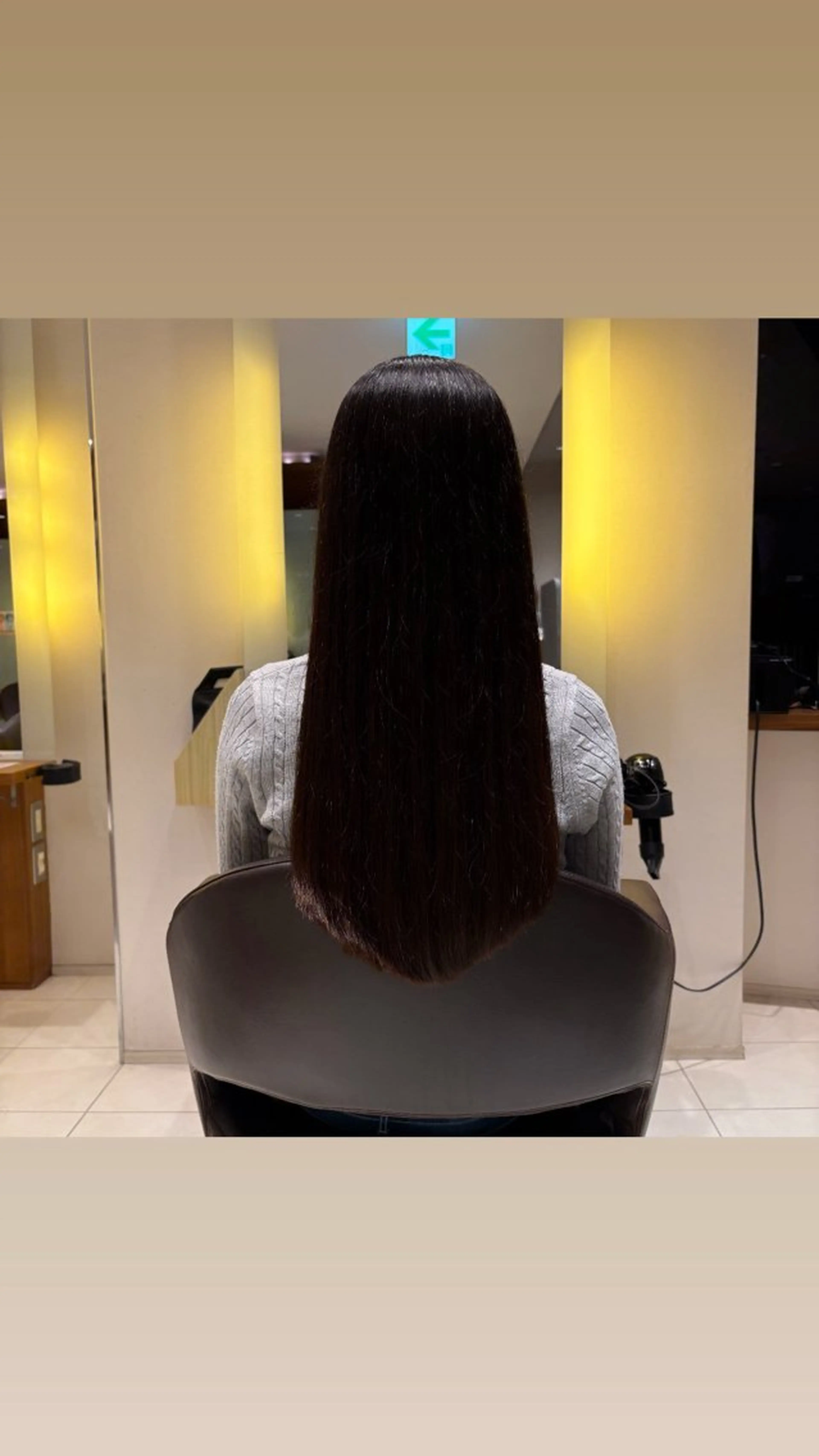 ロング 森田 玲央のヘアスタイル