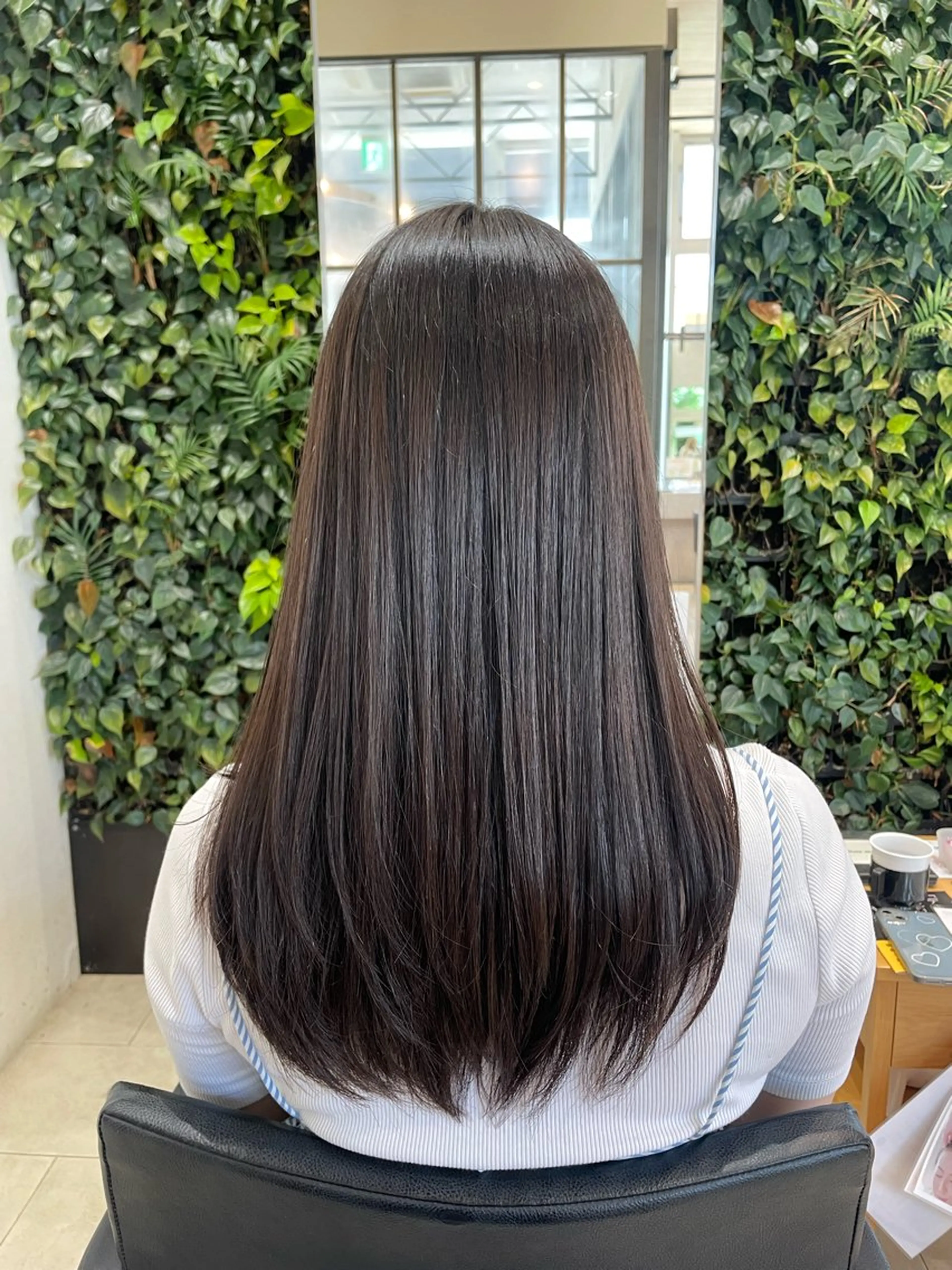 ロング パーマ 原 萌香のヘアスタイル