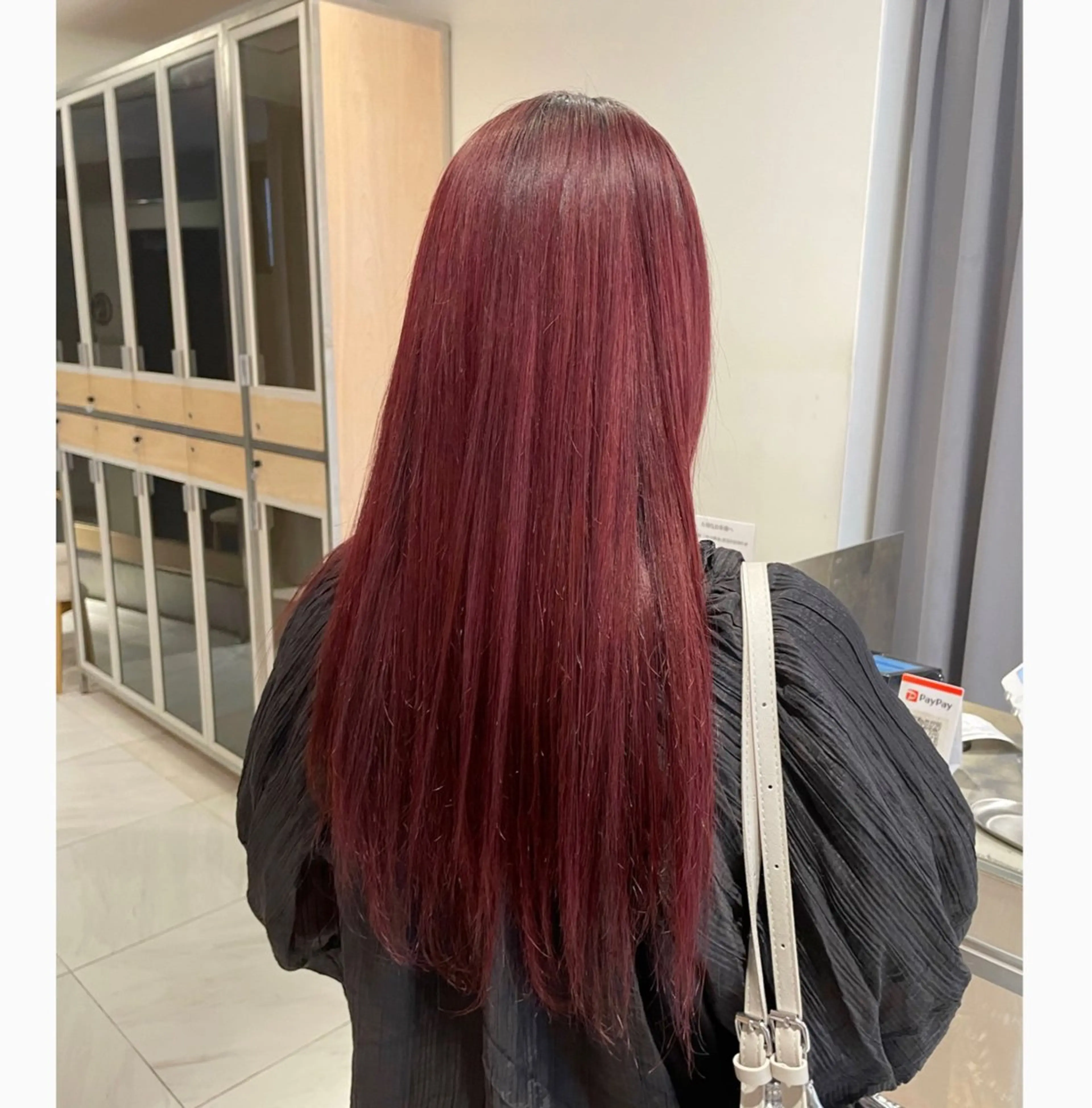 ロング カラー ヘアアレンジ ヘアカラー トリートメント ヘッドスパ ヘアセット 艶髪/レイヤーカット 🐣misakiのヘアスタイル