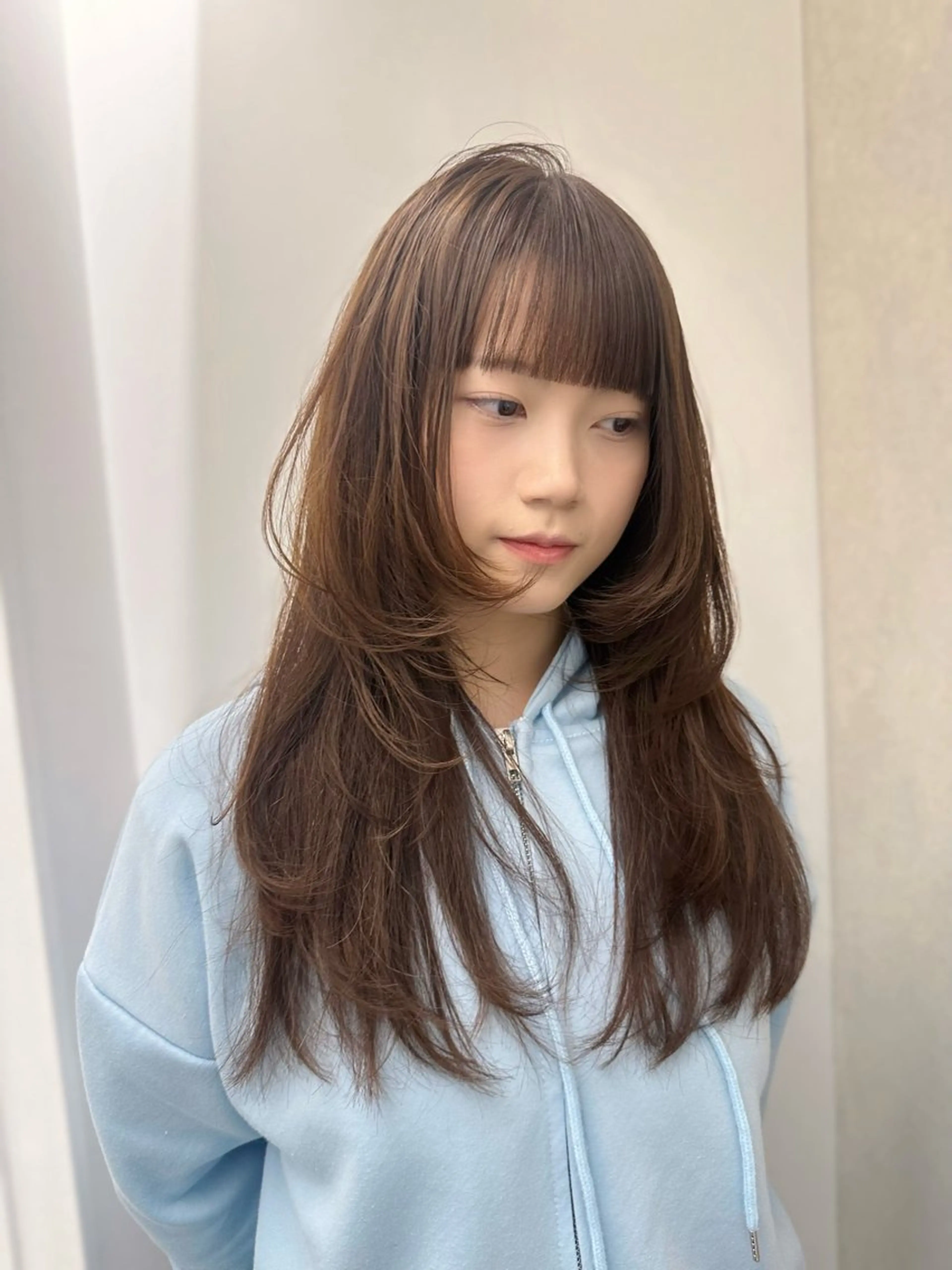 ロング カット 韓国ヘアメンズ・レデ ィース特化ミクのヘアスタイル