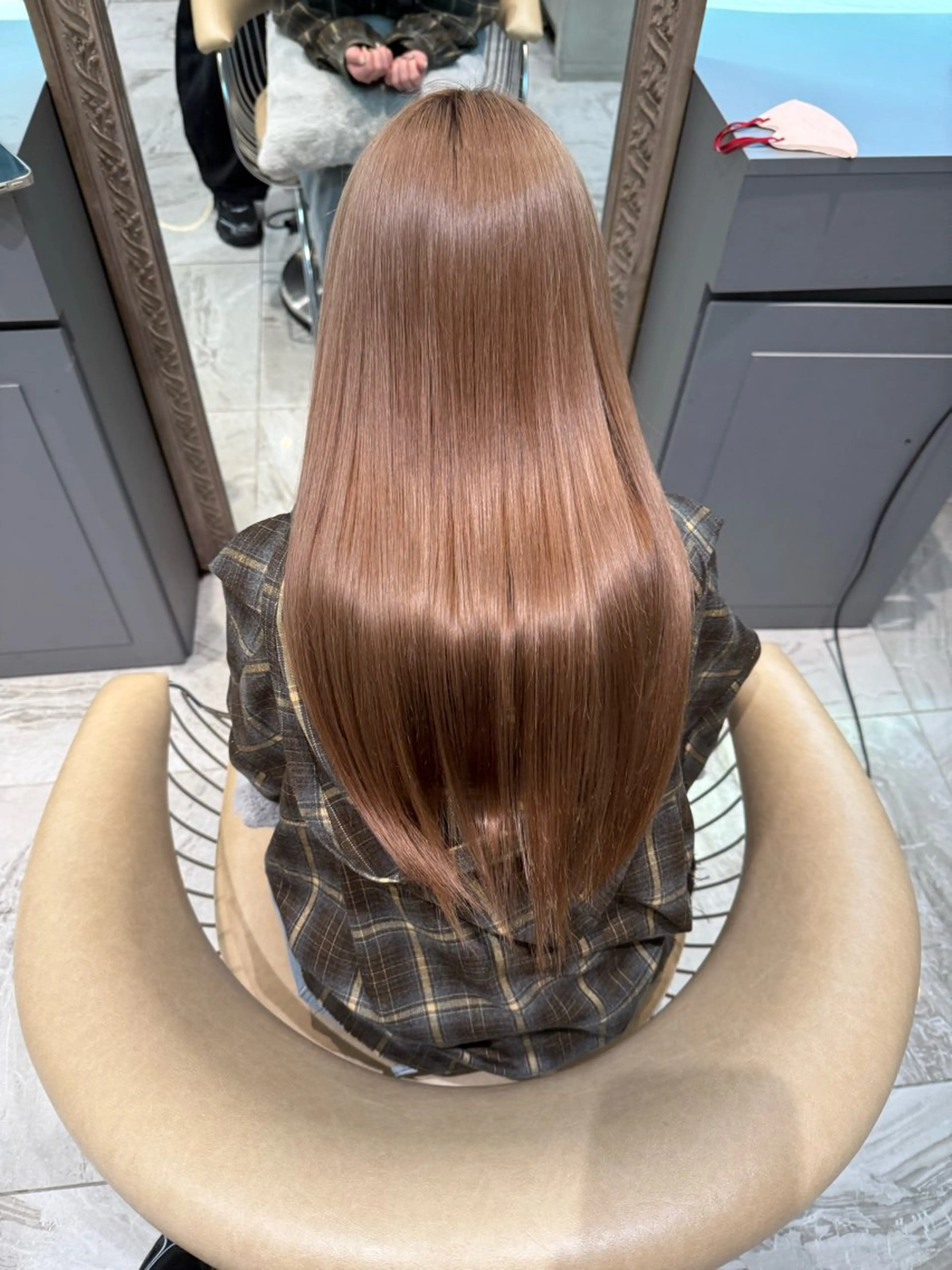 ロング カラー ヘアカラー トリートメント 透明感カラー×ケア ブリーチTakeruのヘアスタイル