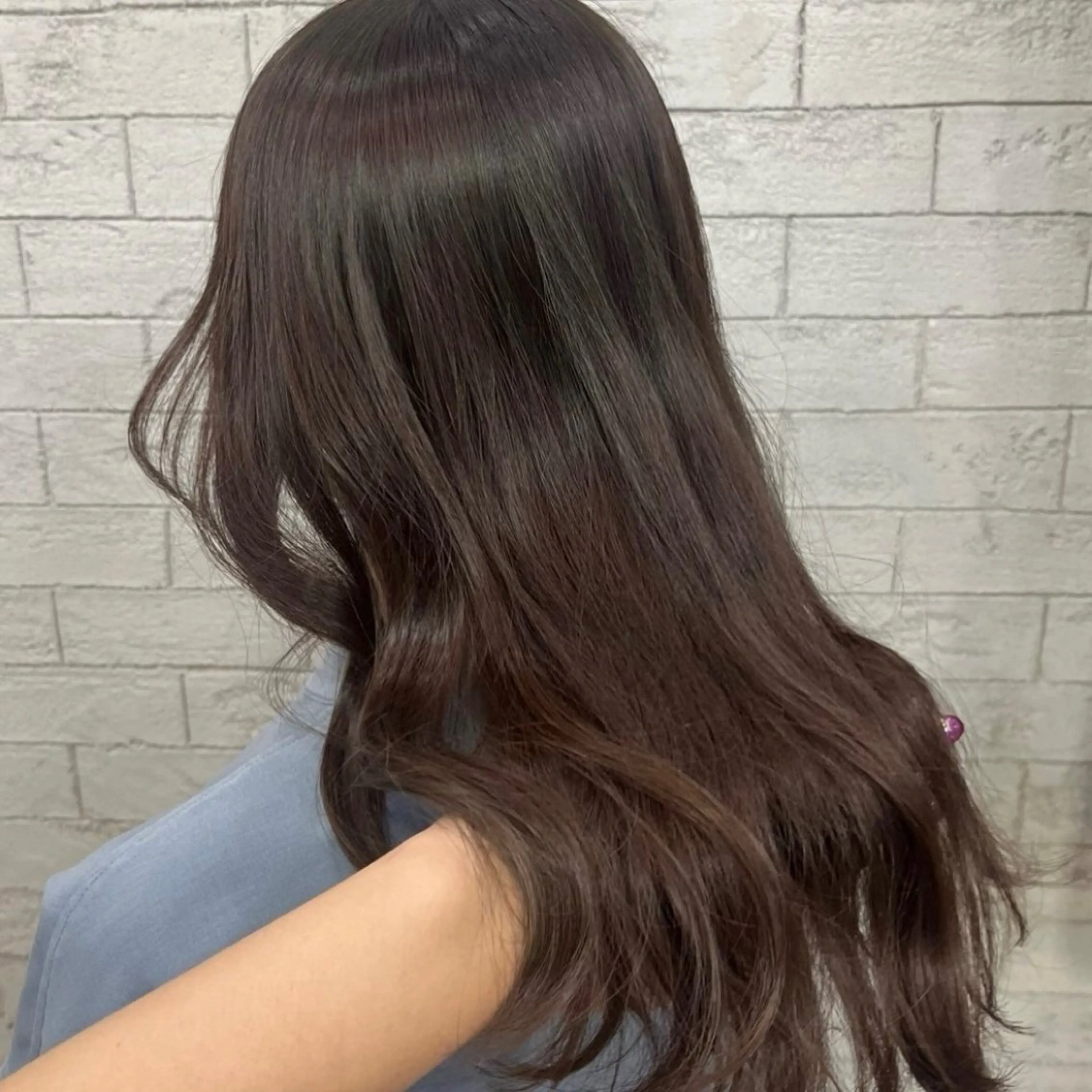 ロング カラー カットモデル募 集🩵AYAKA🩵のヘアスタイル