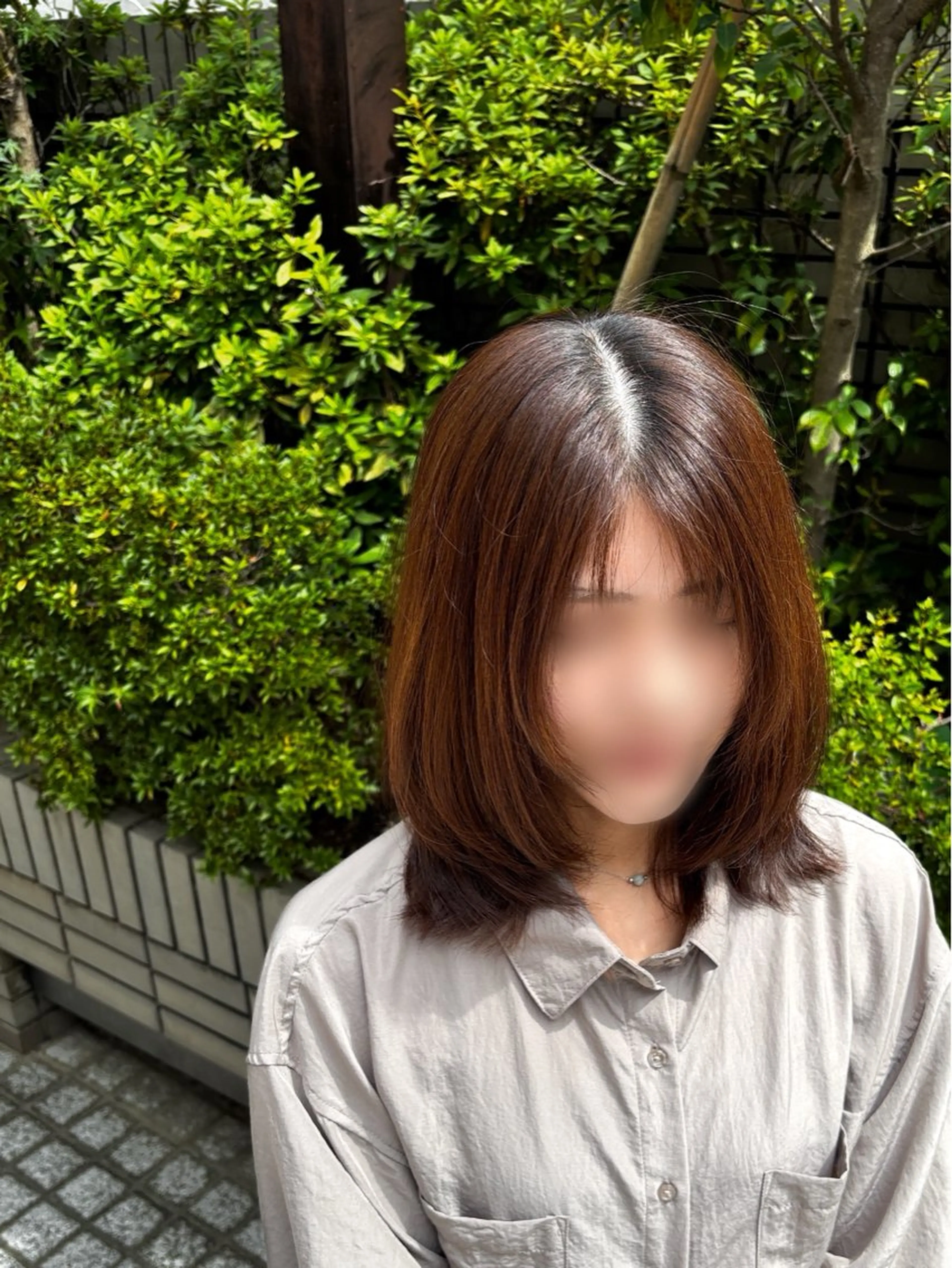 ミディアム カット トリートメント . kanokoのヘアスタイル