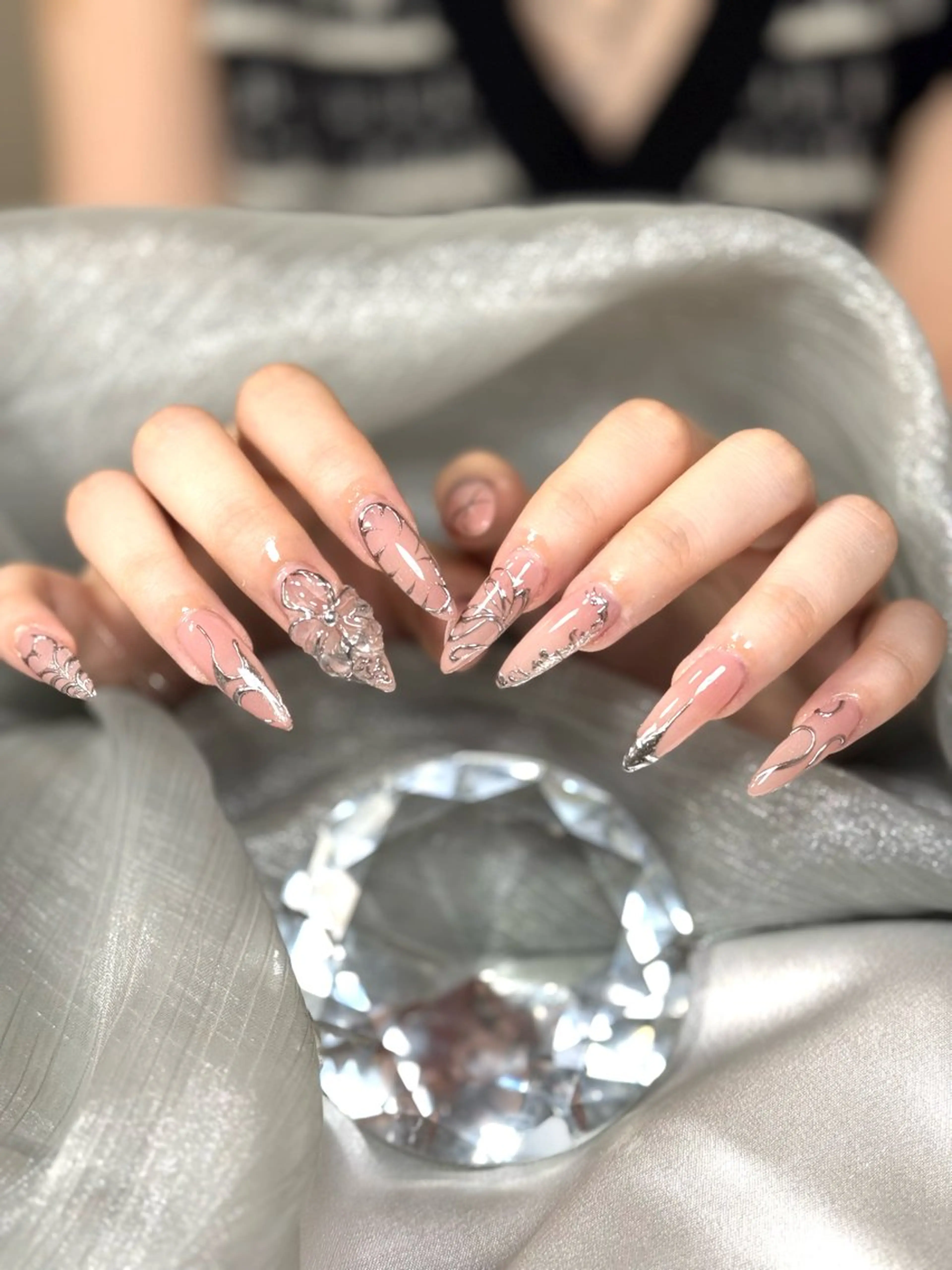 ネイル ハンドネイル salon luge あめ🍬のネイルデザイン