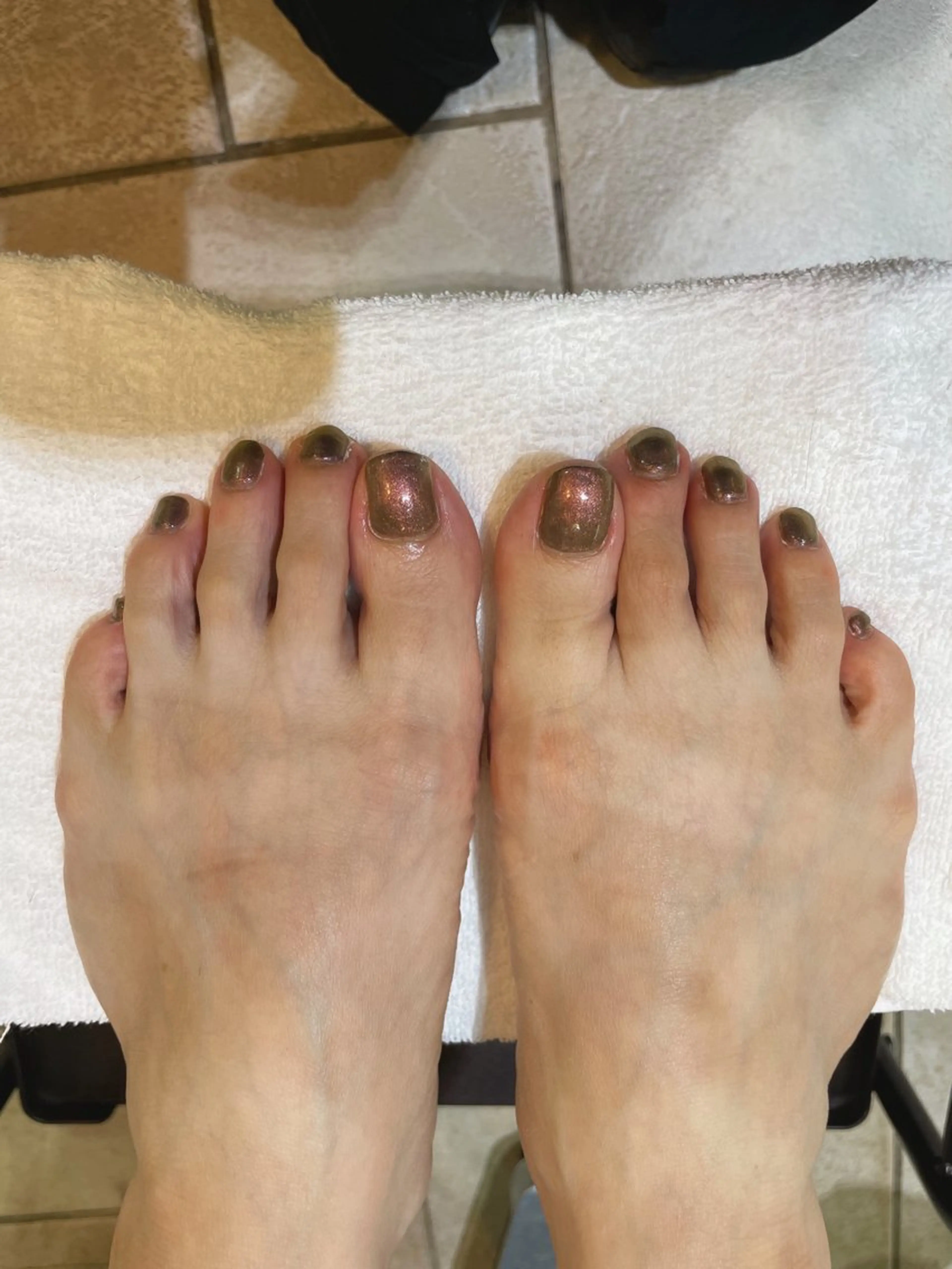 ネイル フットネイル フットネイル 外山 なつ美のネイルデザイン