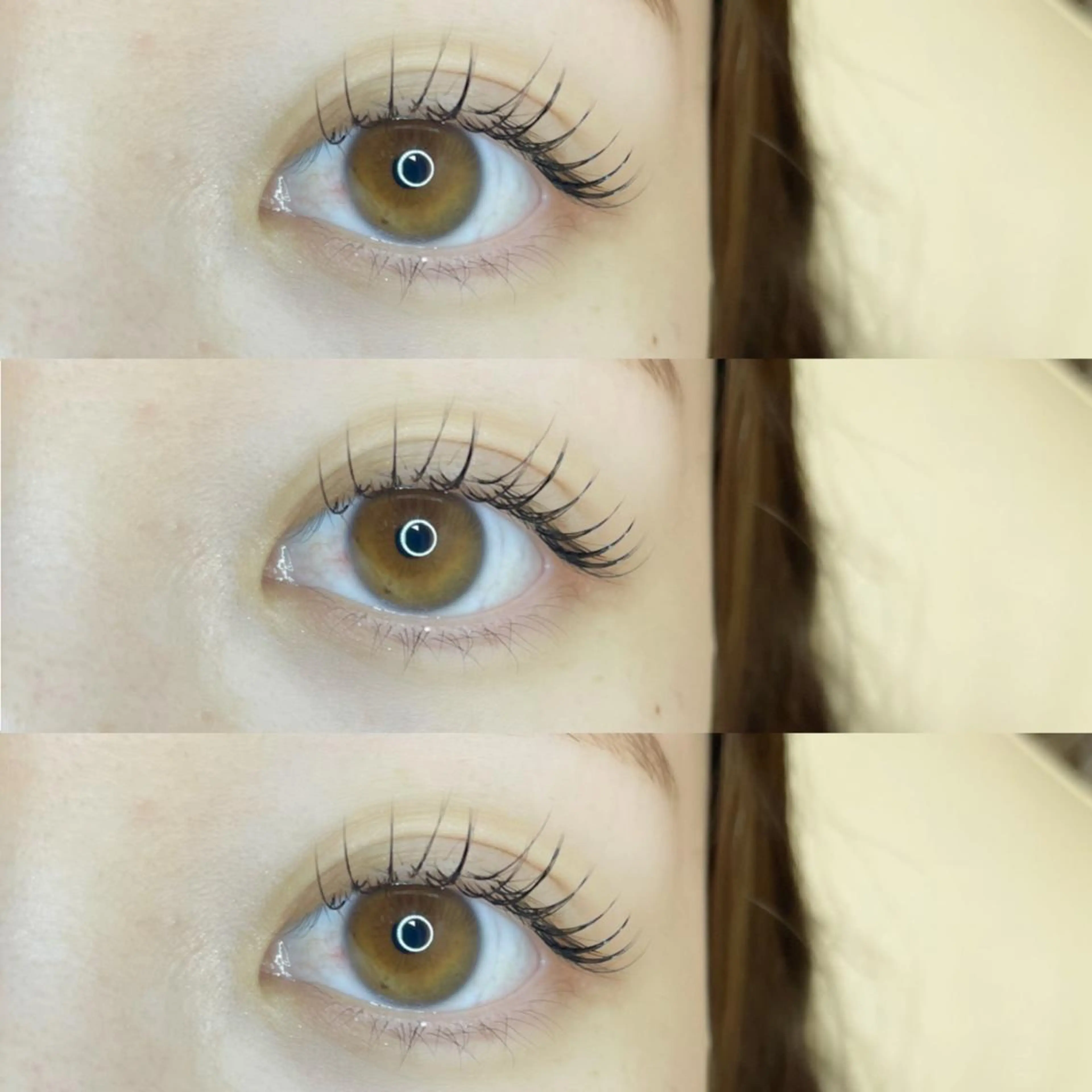 マツエク・マツパ ナチュラル ami eyeを可愛く♡のマツエク・マツパデザイン