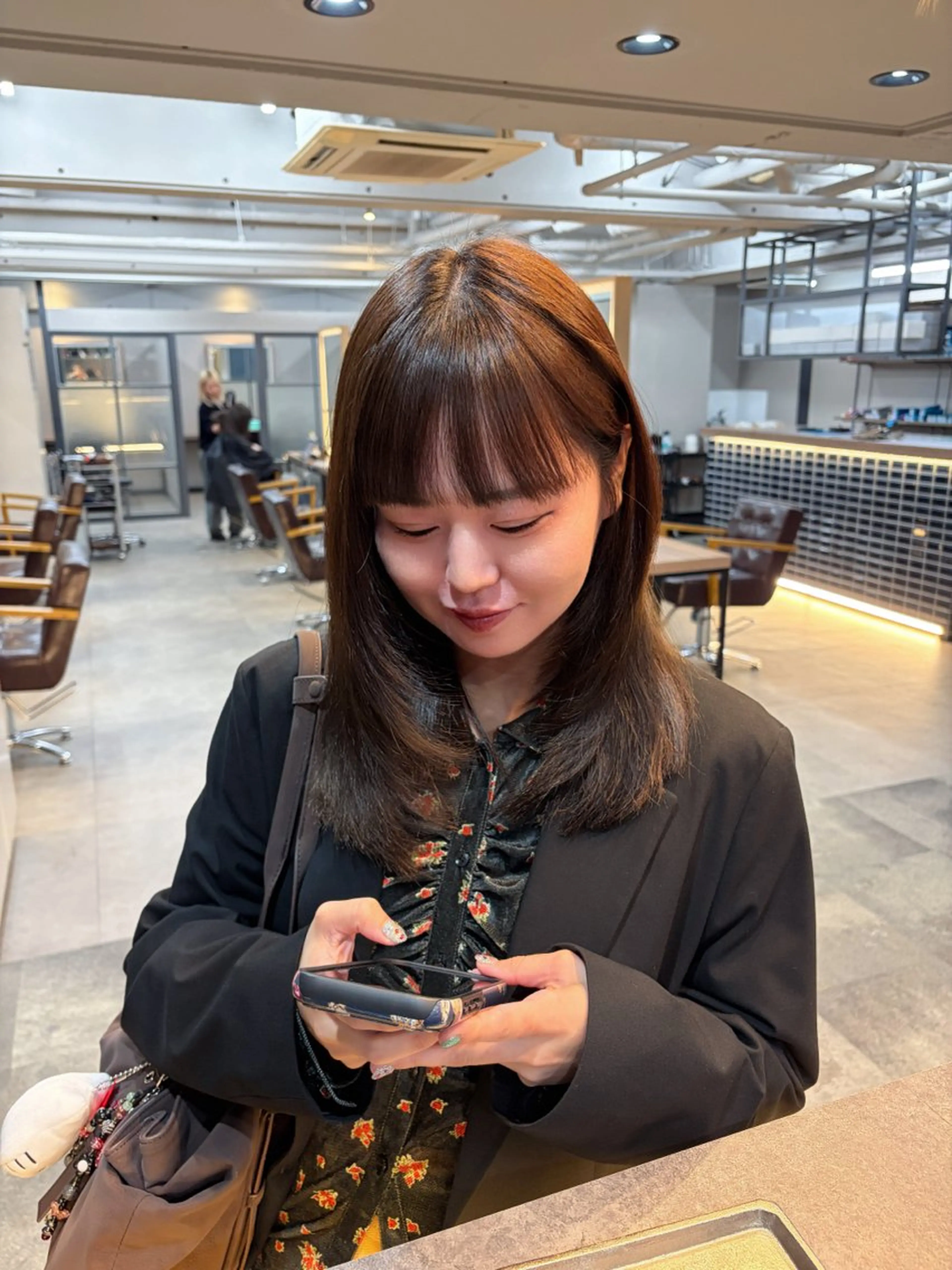 【うねり、ダメージケア】カット+アルカリ酸熱トリートメント❤️🔥の写真