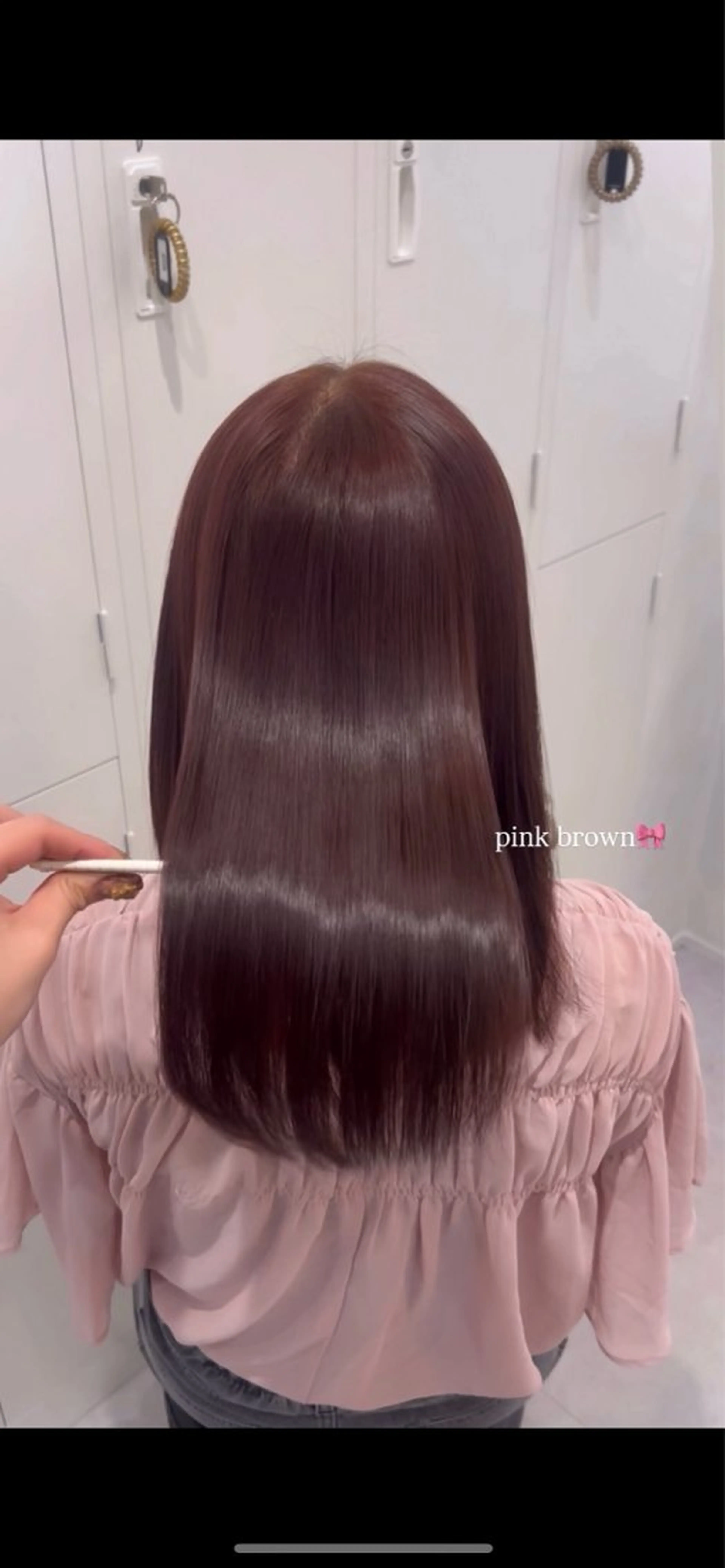 カラー 加藤 麻夢のヘアスタイル