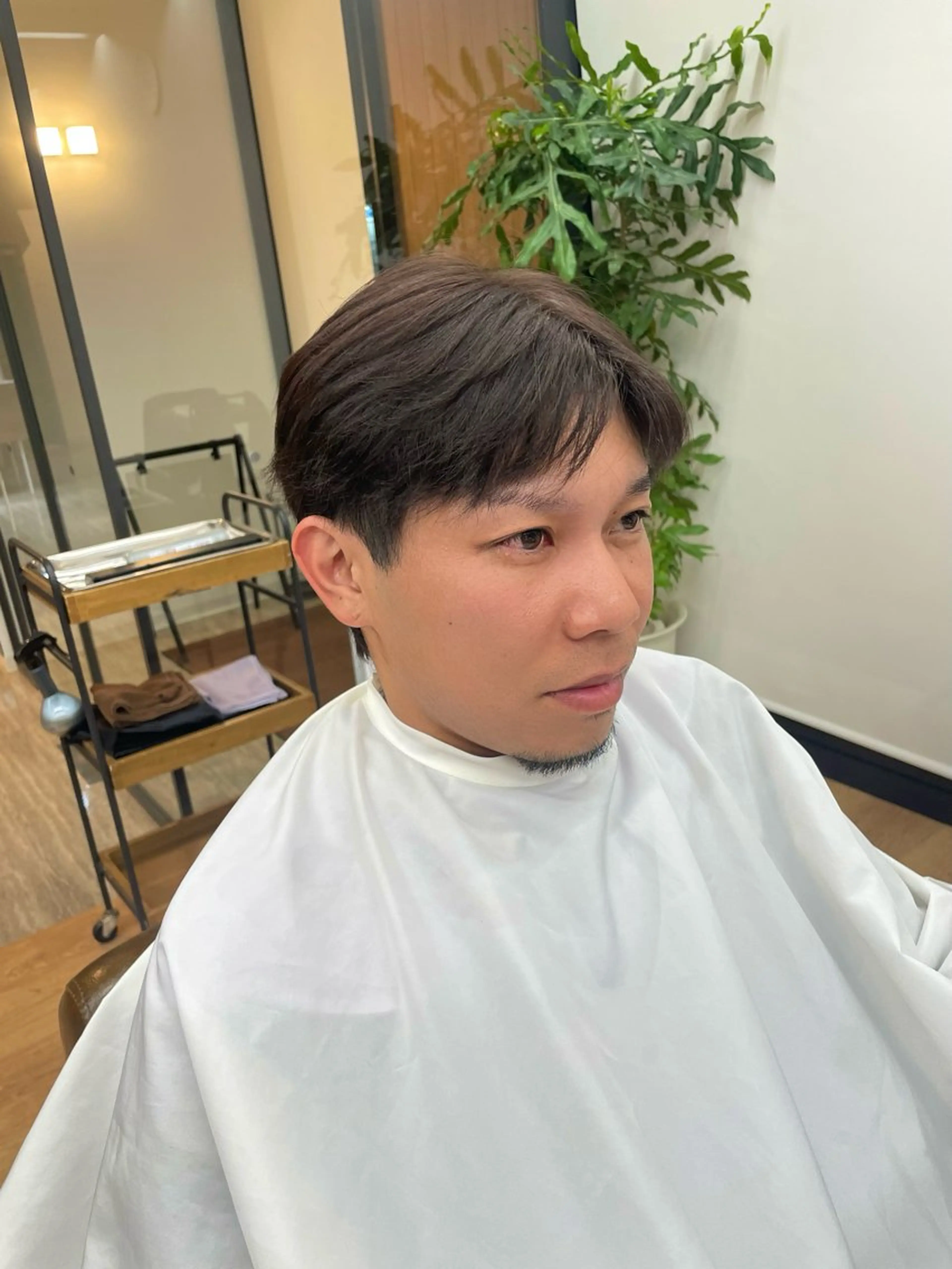 ショート ヘアアレンジ メンズ ヘアカラー 神田 優愛のヘアスタイル
