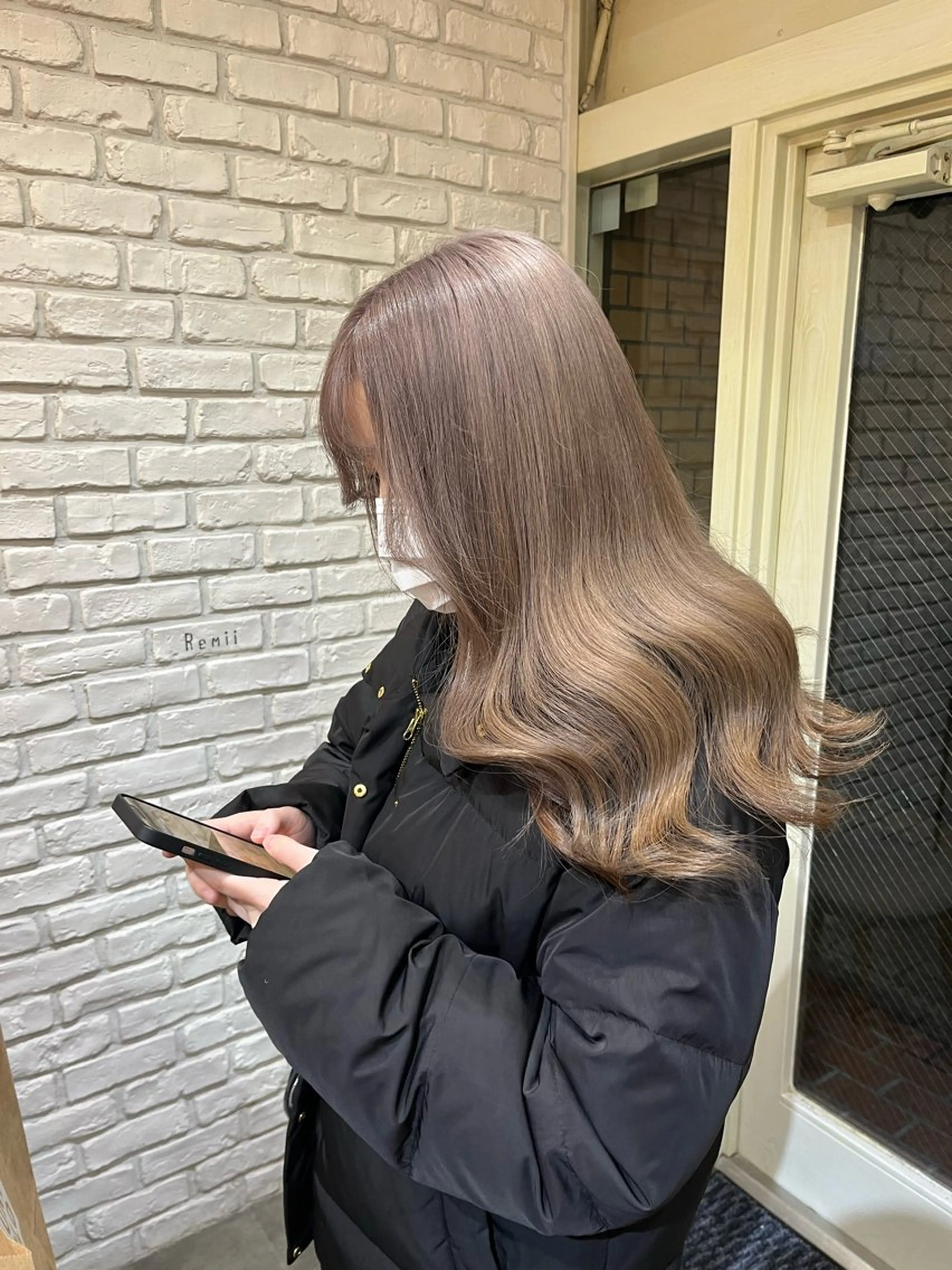 ダブルカラー (1ブリーチ＋カラー)の写真