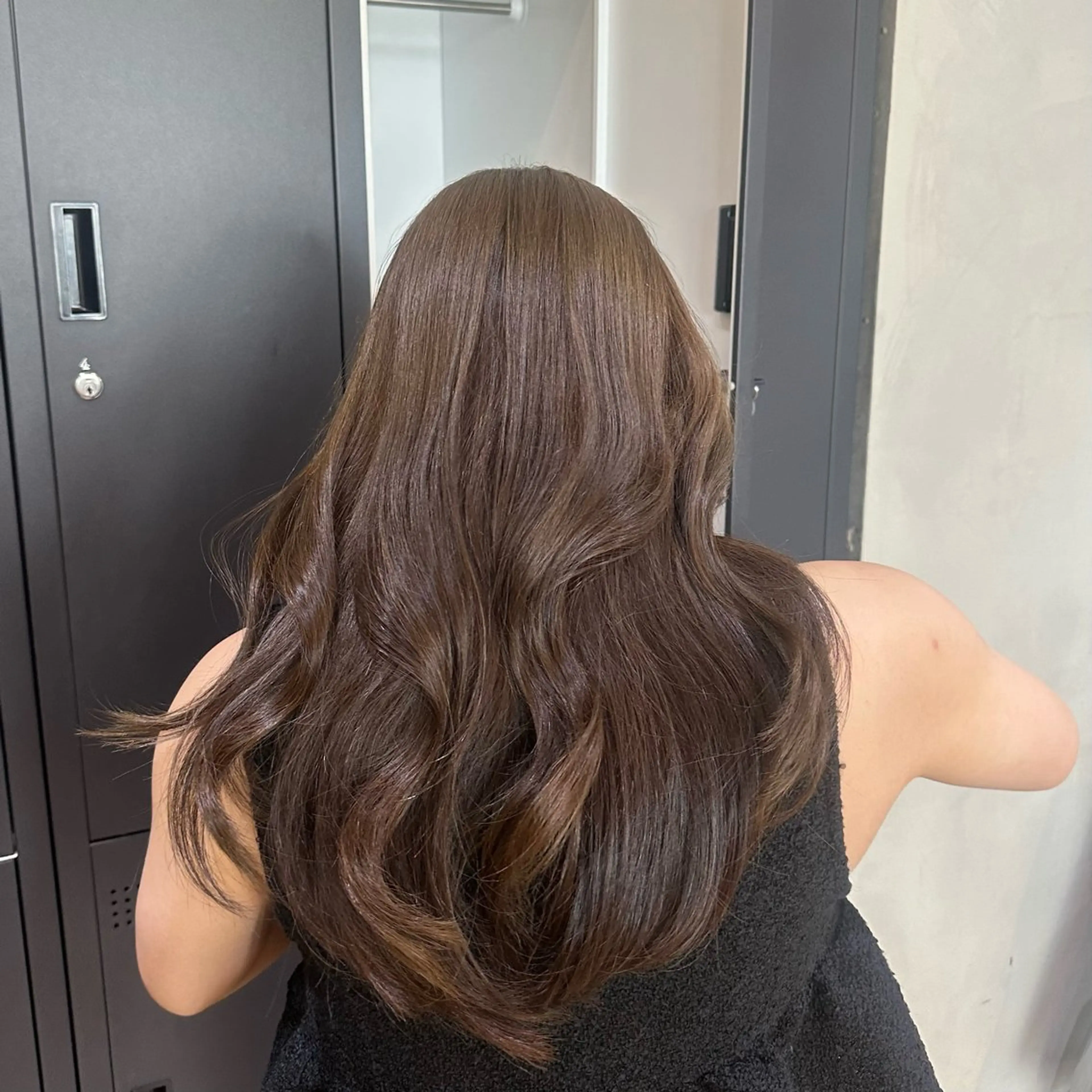 ロング ヘアカラー 韓国レイヤー/艶髪/ manami🥣のヘアスタイル