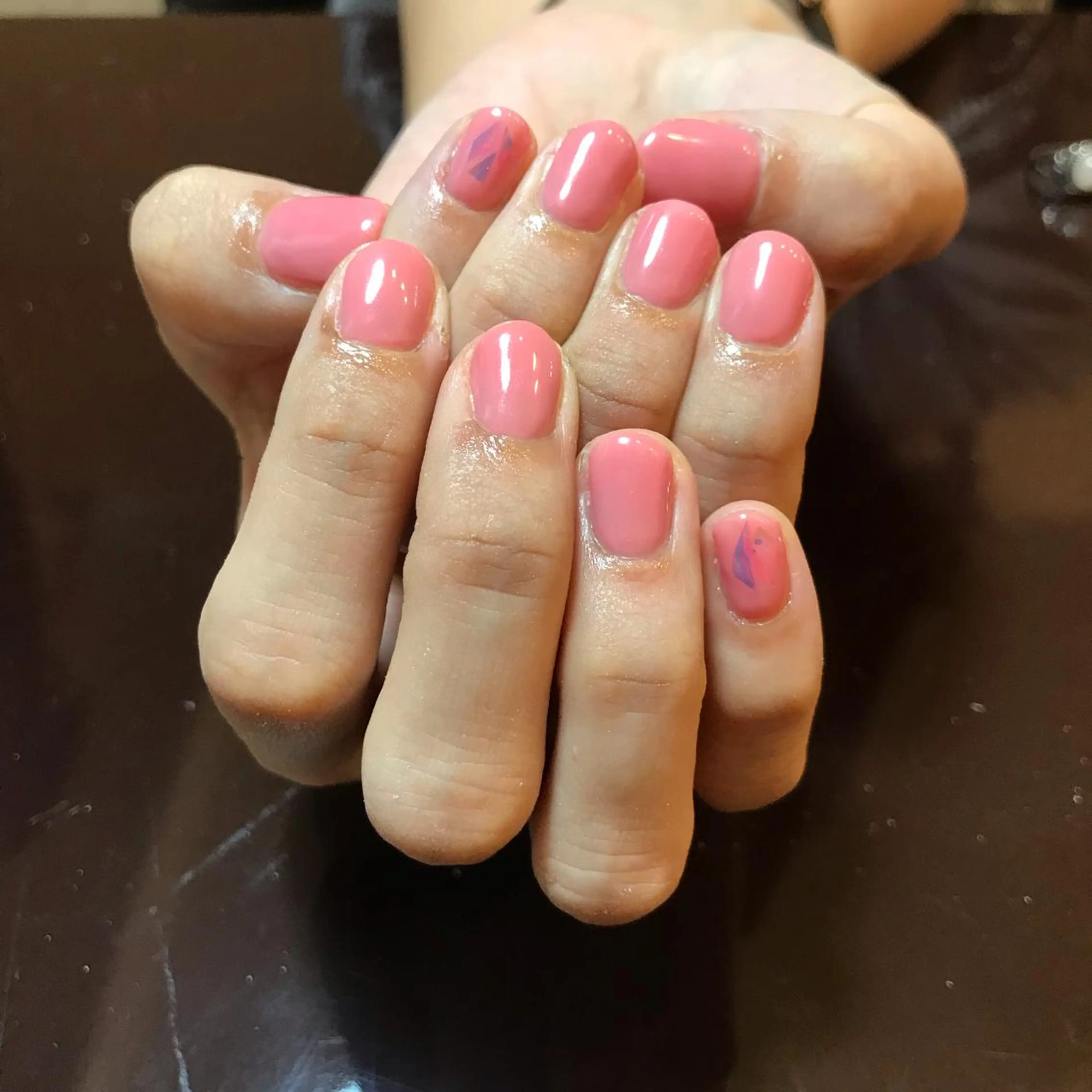 ネイル ワンカラーネイル Nagashima    Kのネイルデザイン