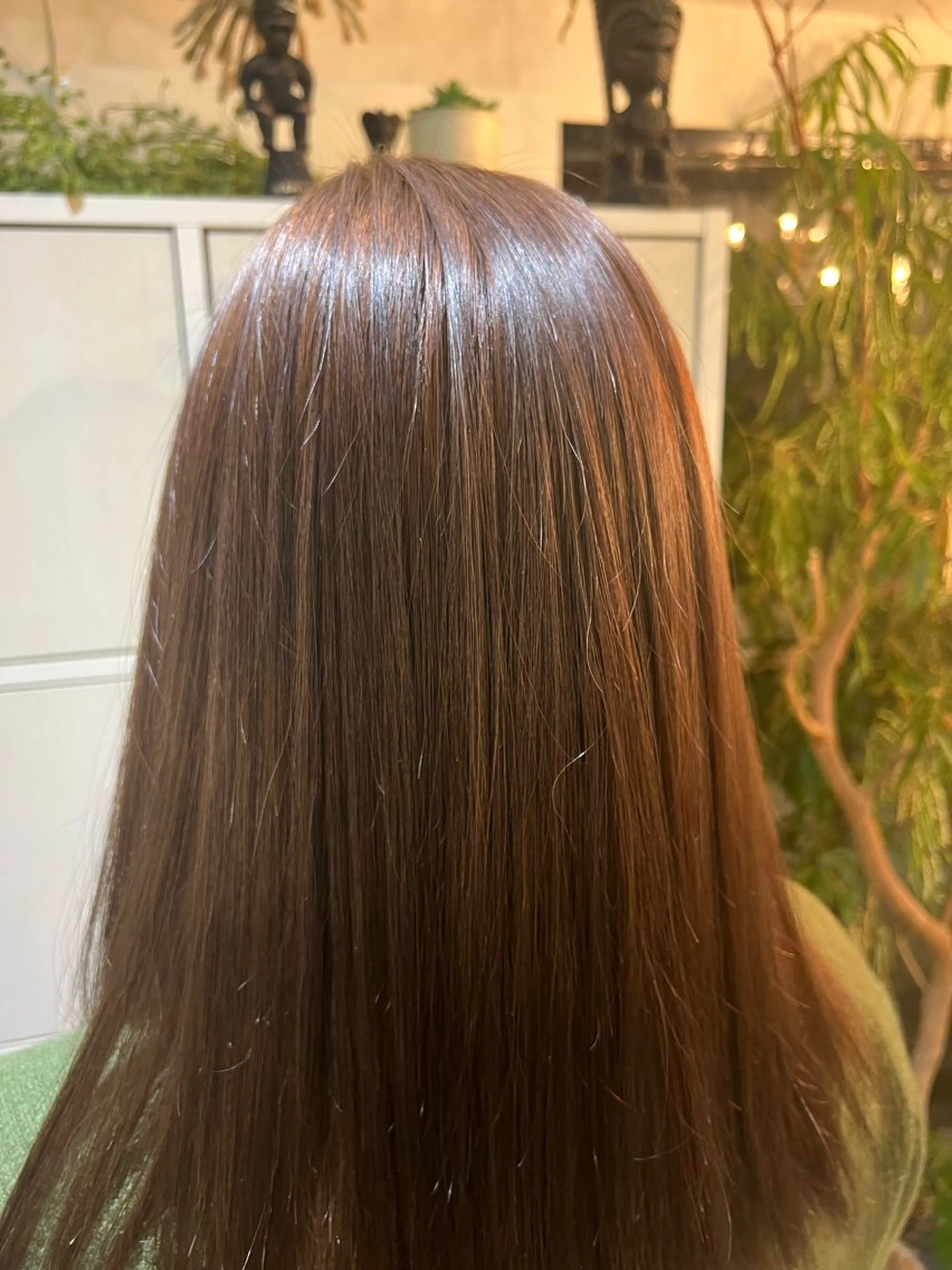 セミロング カラー ブリーチ ブラウンカラー ミルクティーブラウン ブリーチなしカラー XeRo所属・カットモデル募集中/ 渋谷/メンズ/アリジのヘアスタイル