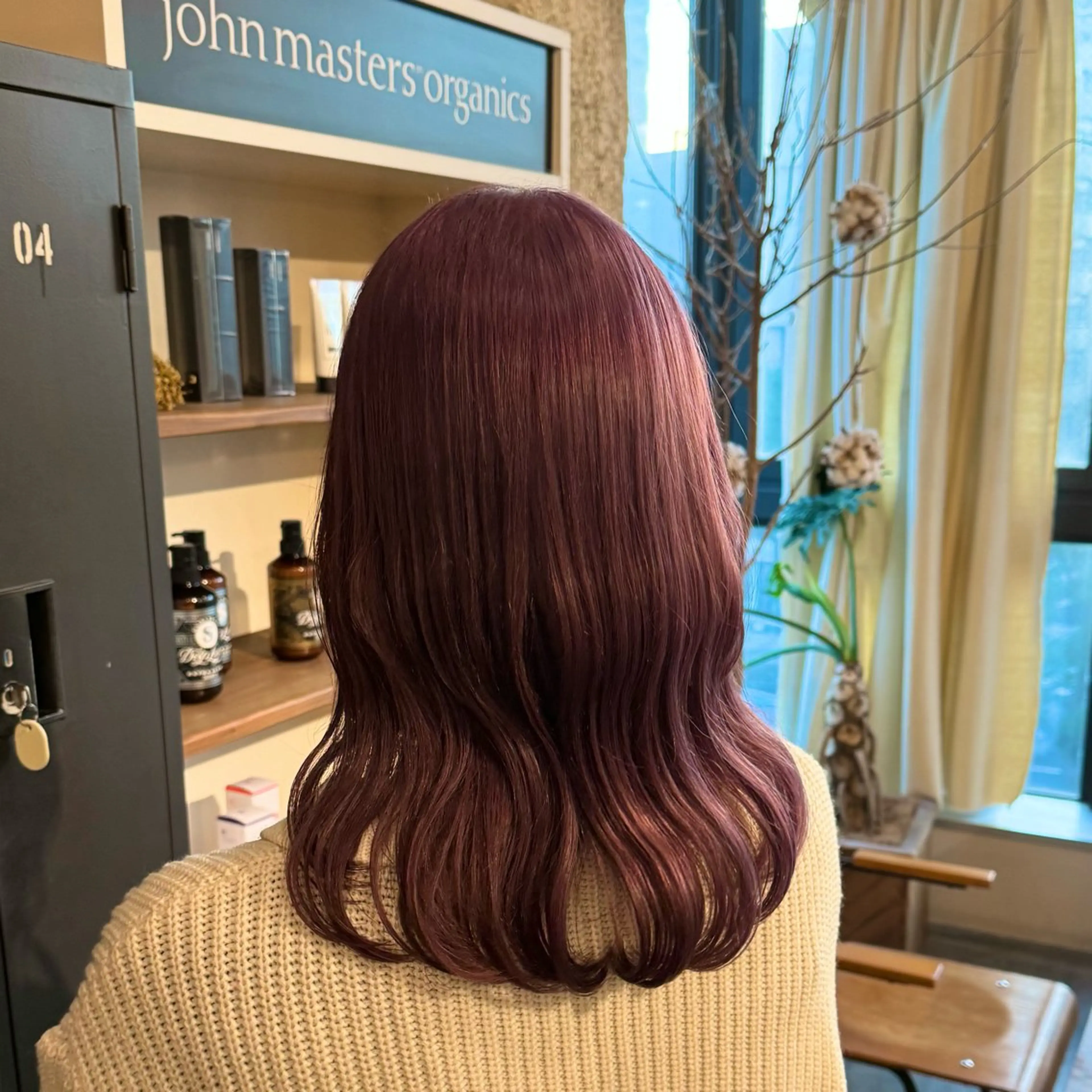 ミディアム カラー ヘアカラー トリートメント theBRIDGE/ 神谷ゆうなのヘアスタイル