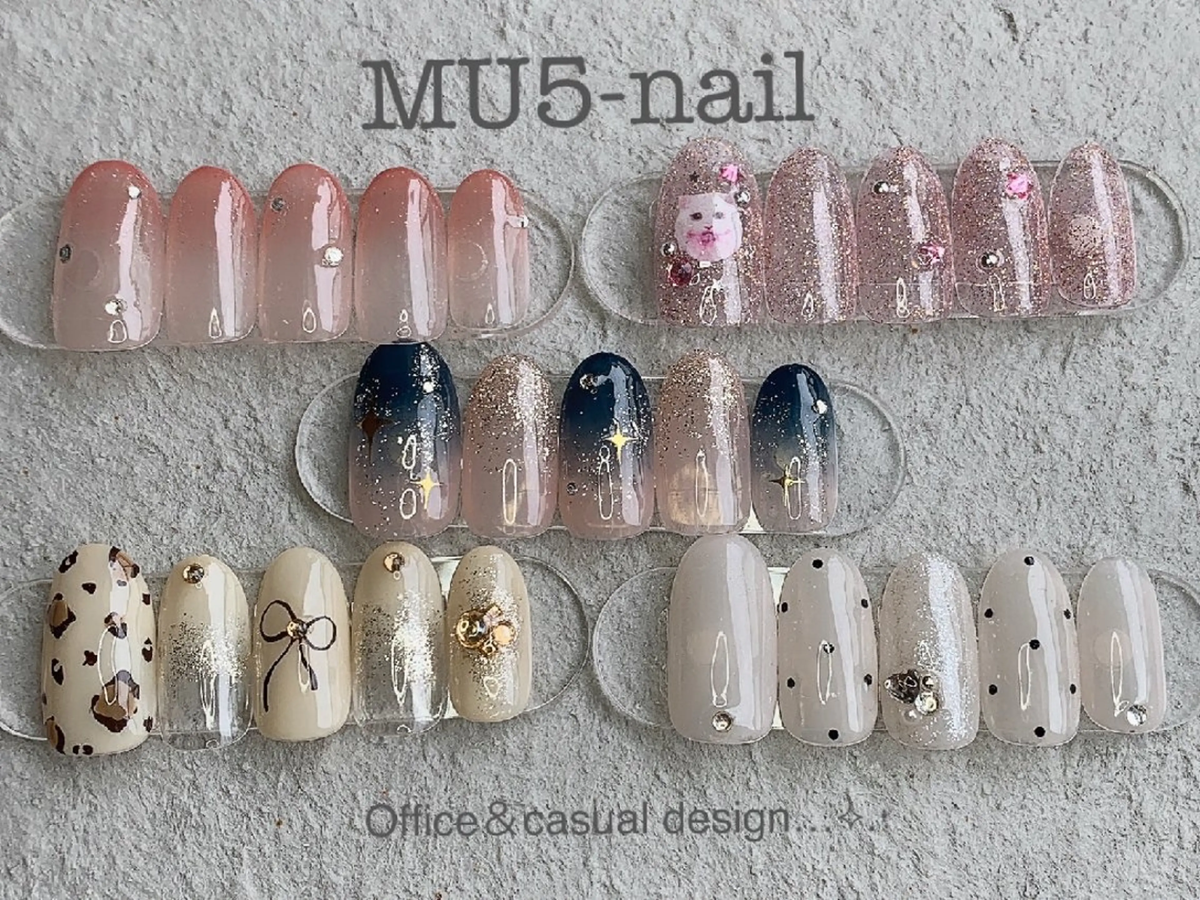 ネイル MU5-nail 金山ネイルサロンのネイルデザイン