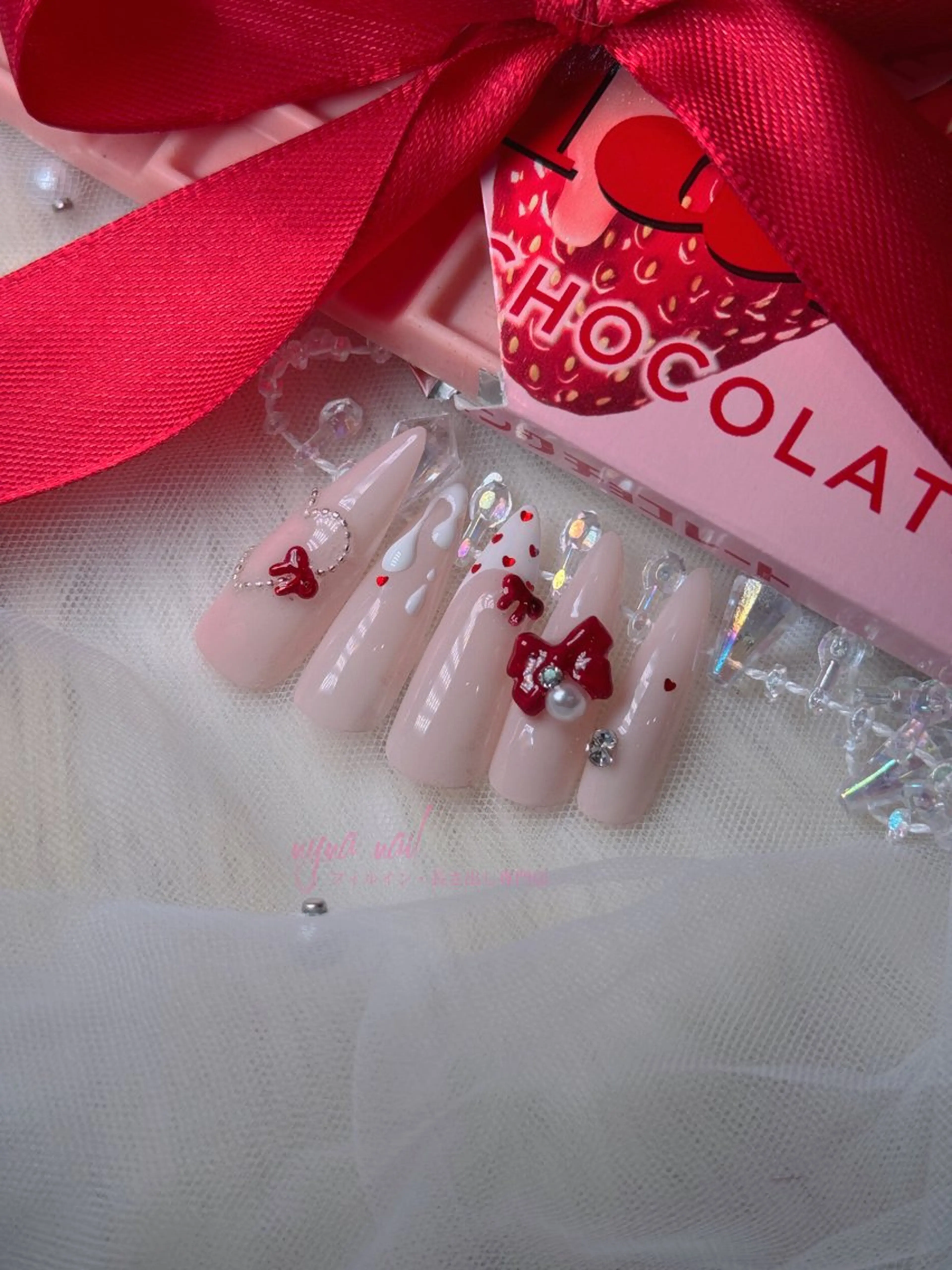 ネイル 長さ出し専門 nynaのネイルデザイン