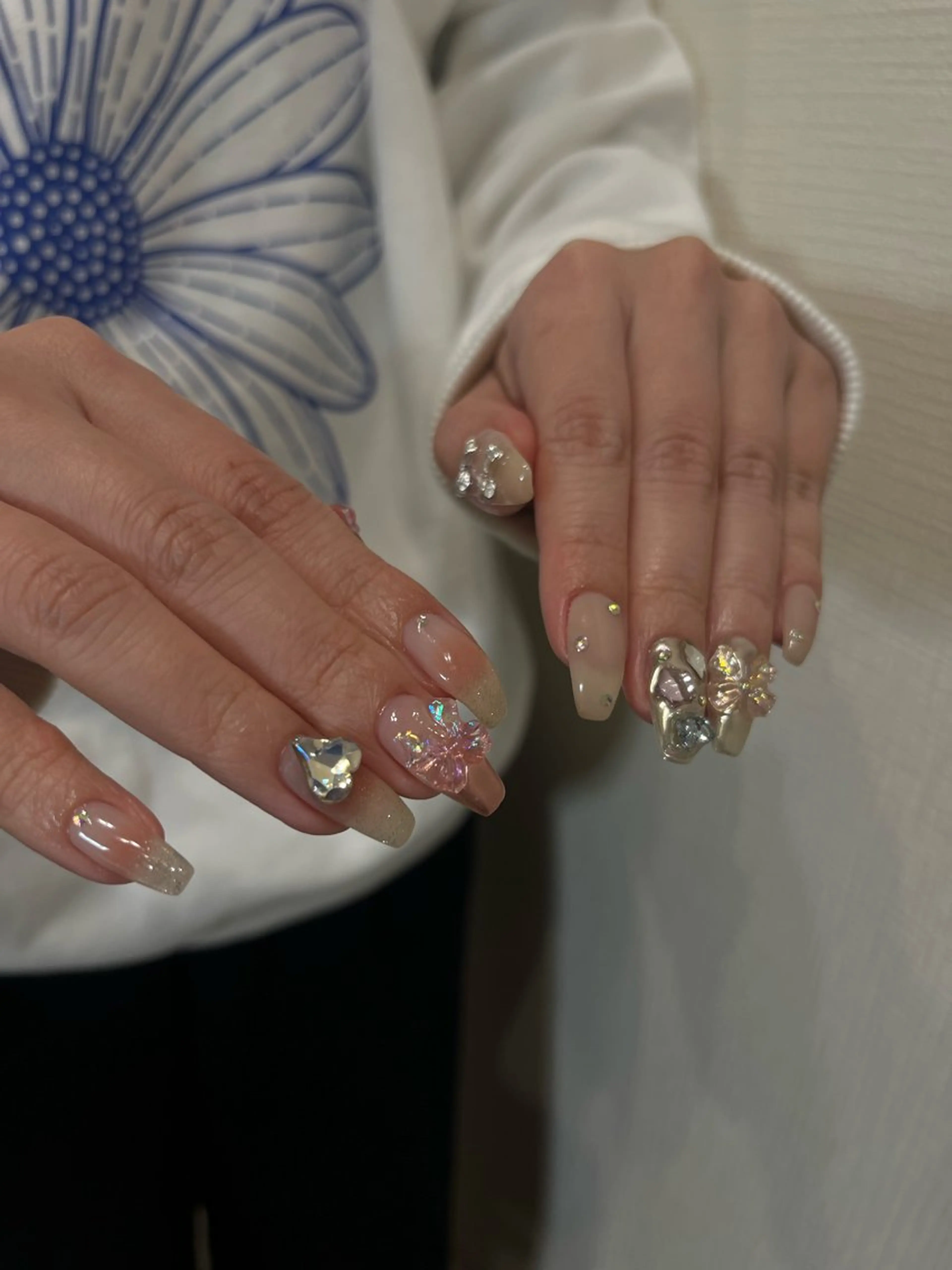 ネイル 氷ネイル・うるうるネイル atelier moiのネイルデザイン