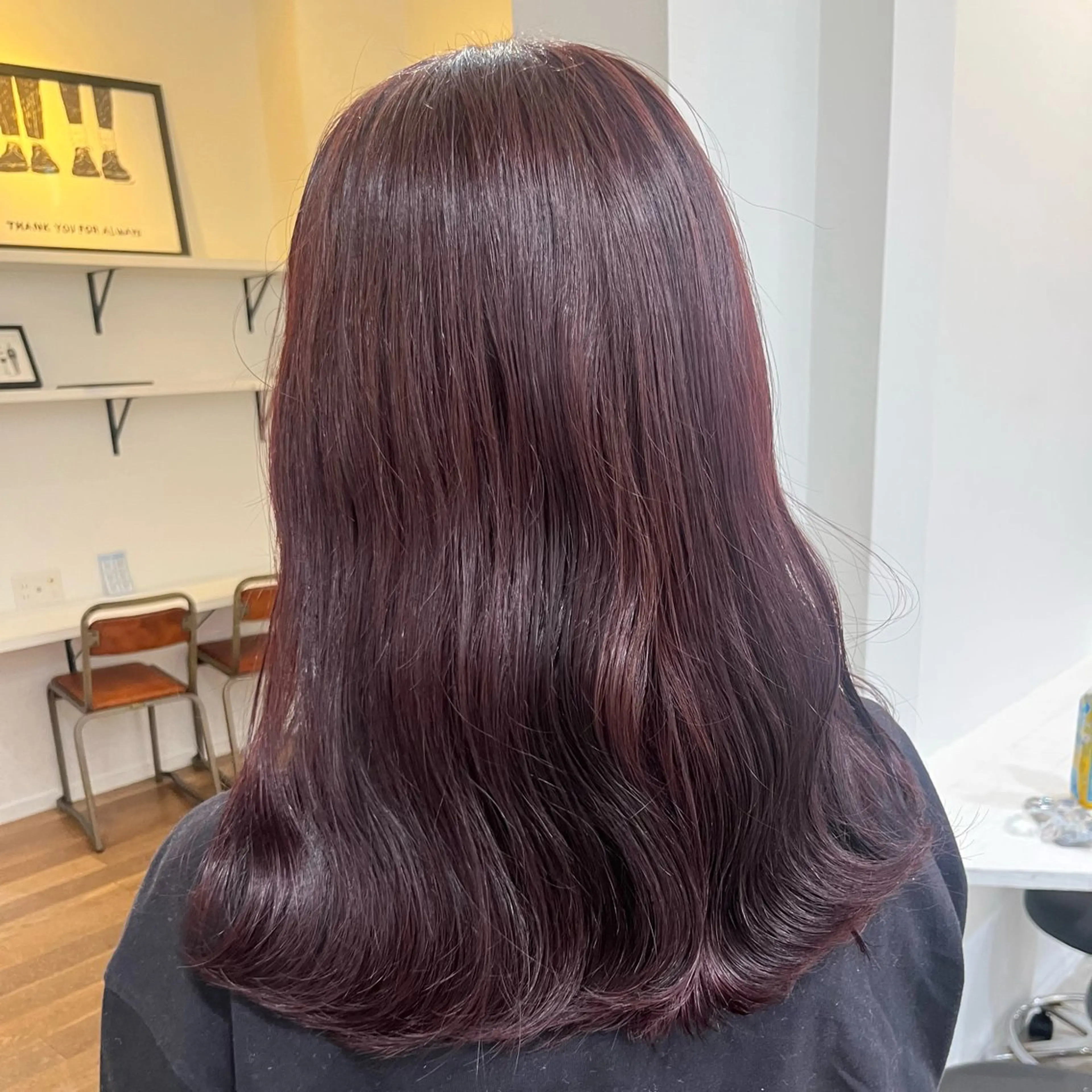 セミロング トリートメント ヘアカラー トリートメント 無料カットモデル‪✨ ✂️Nanami🌷のヘアスタイル