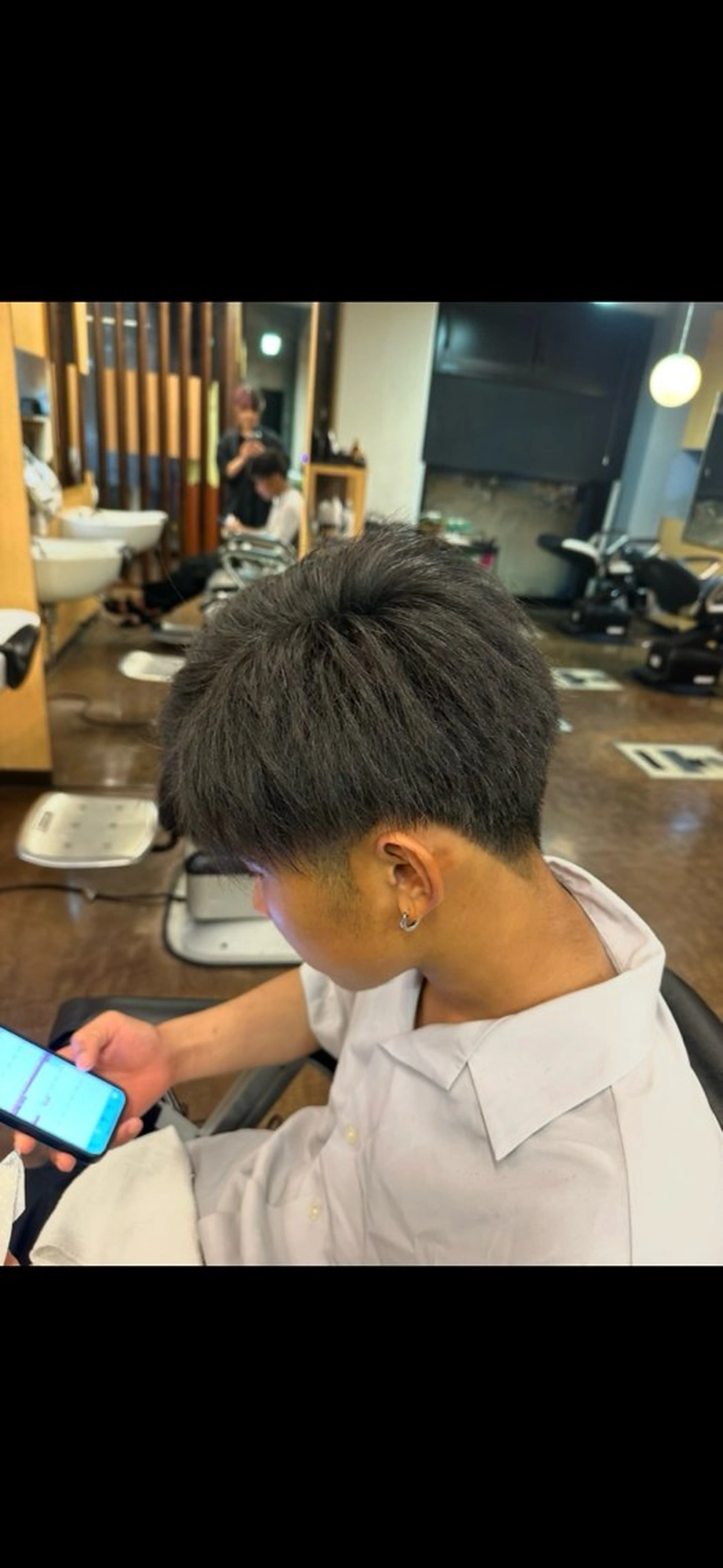 メンズ Smile hair沼影店所属・メンズカット専門 パーマモデル探し中のヘアスタイル