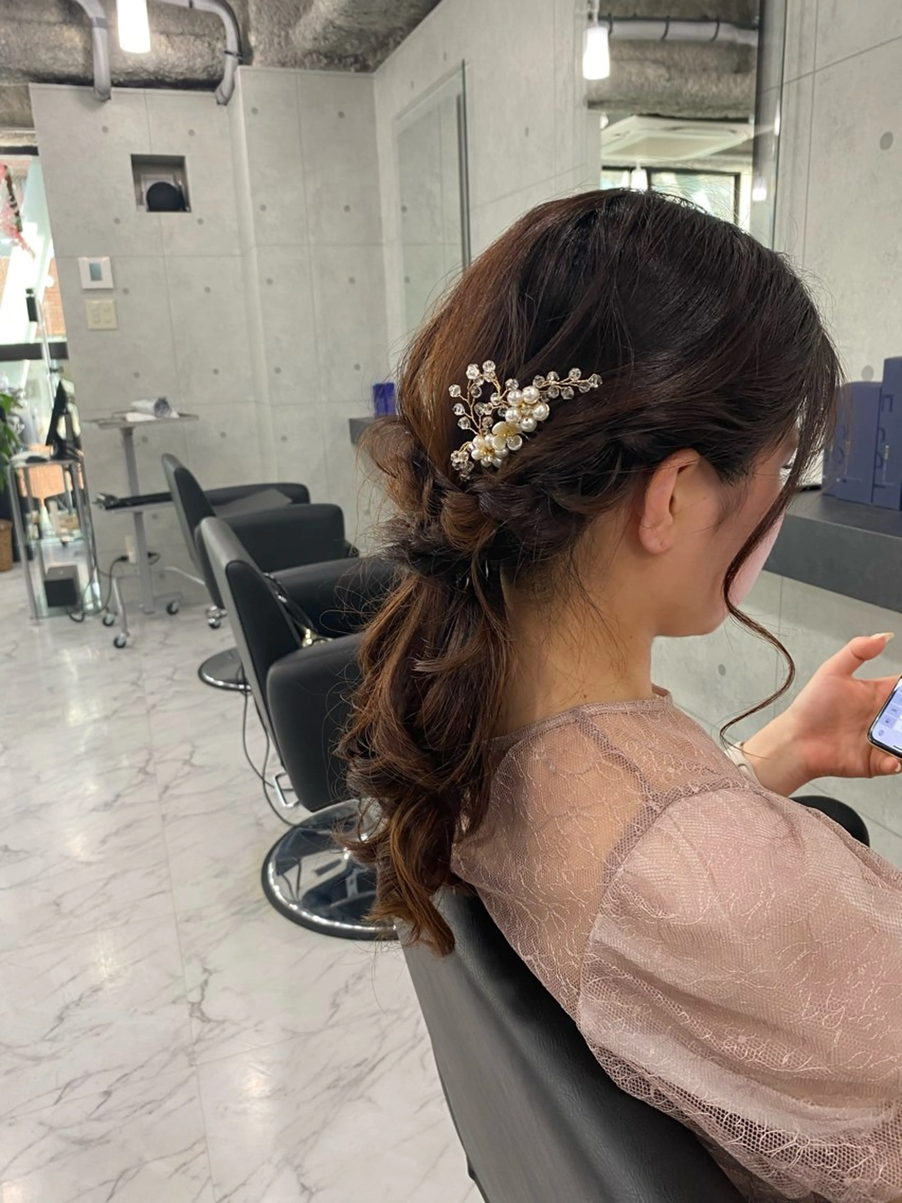 ヘアアレンジ Endearing所属・Endearing 北澤那未🌟銀座のヘアスタイル