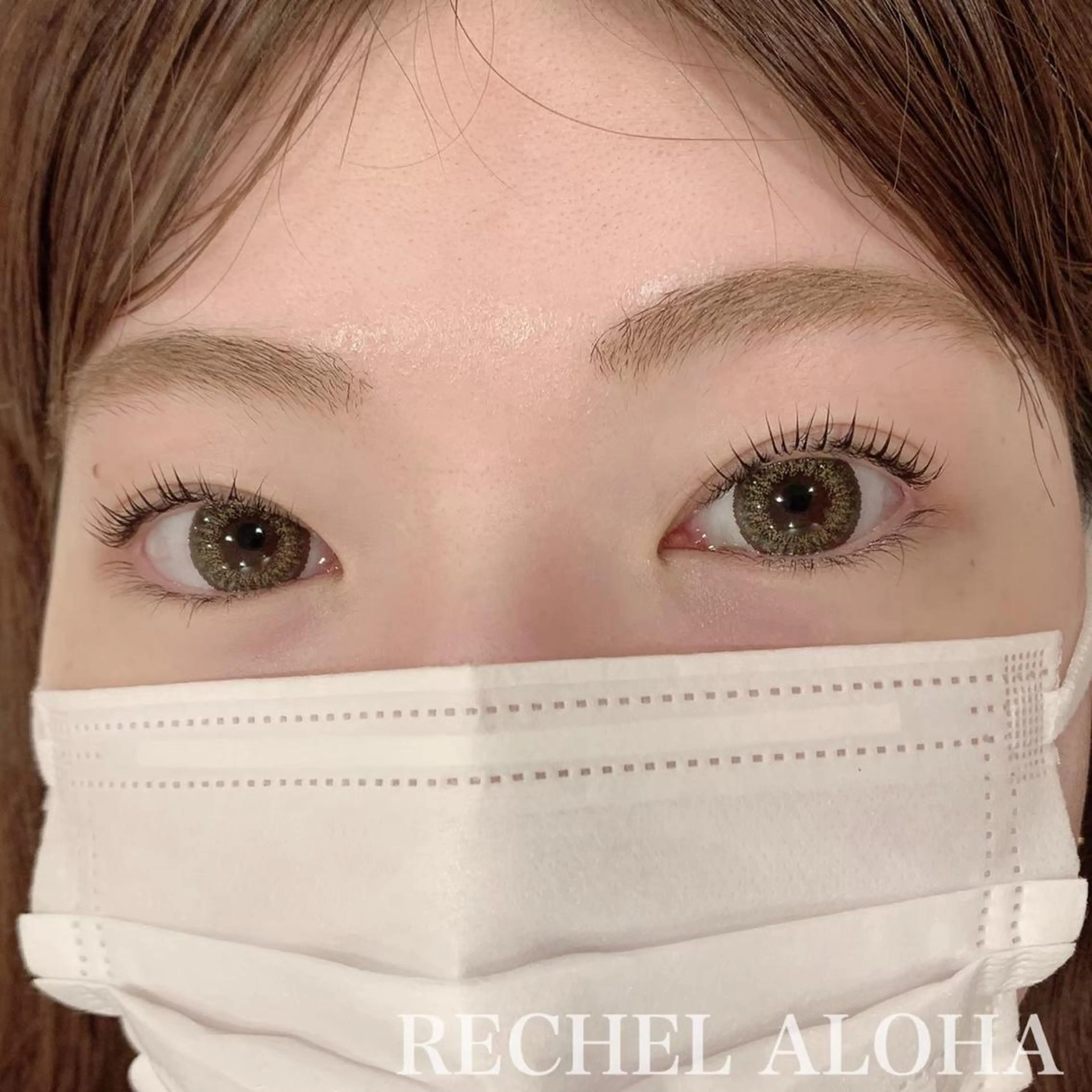 マツエク・マツパ RECHEL ALOHA　茨木店のマツエク・マツパデザイン