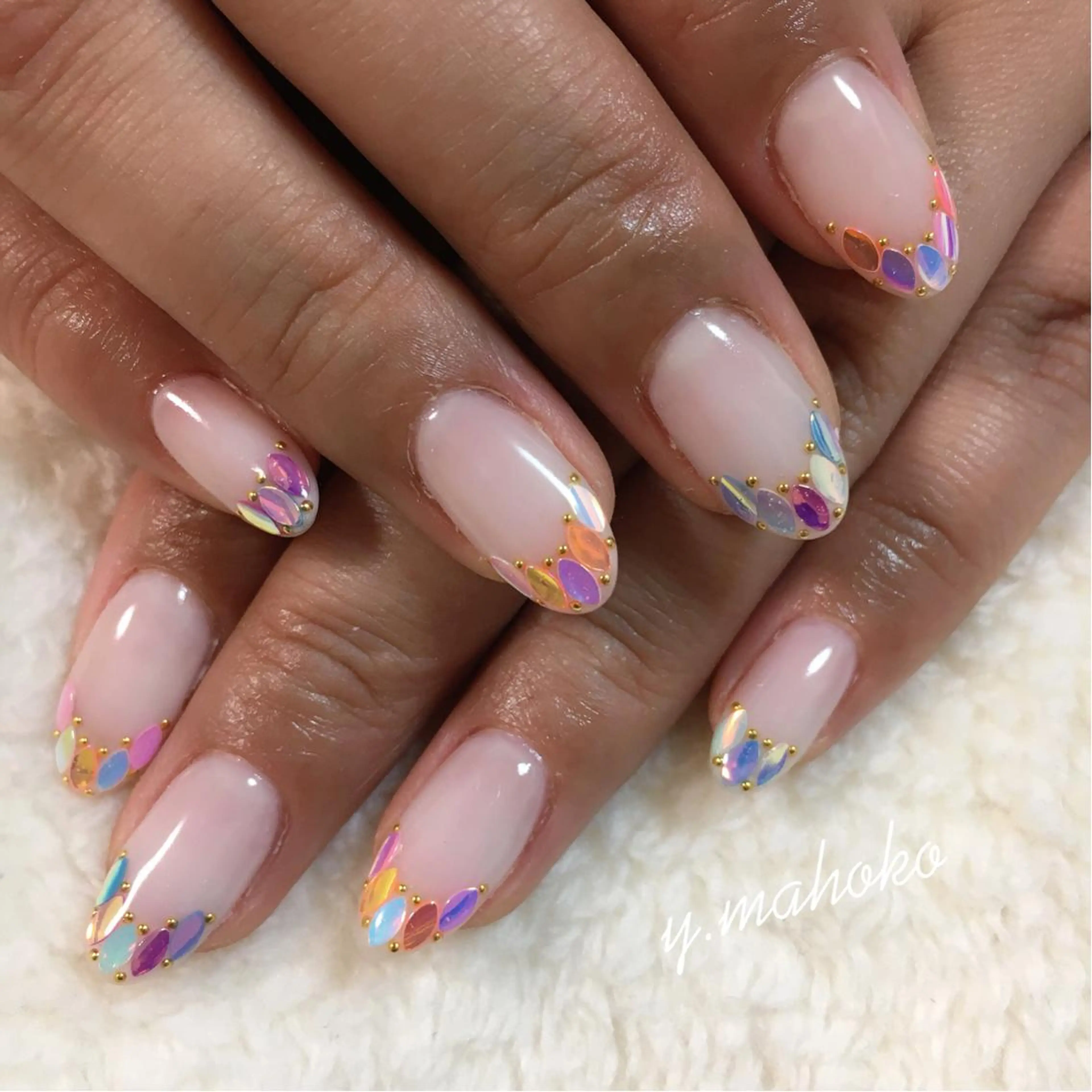 ネイル She nail studio 原宿所属・パラジェル有/ スカルプ/mahoのネイルデザイン