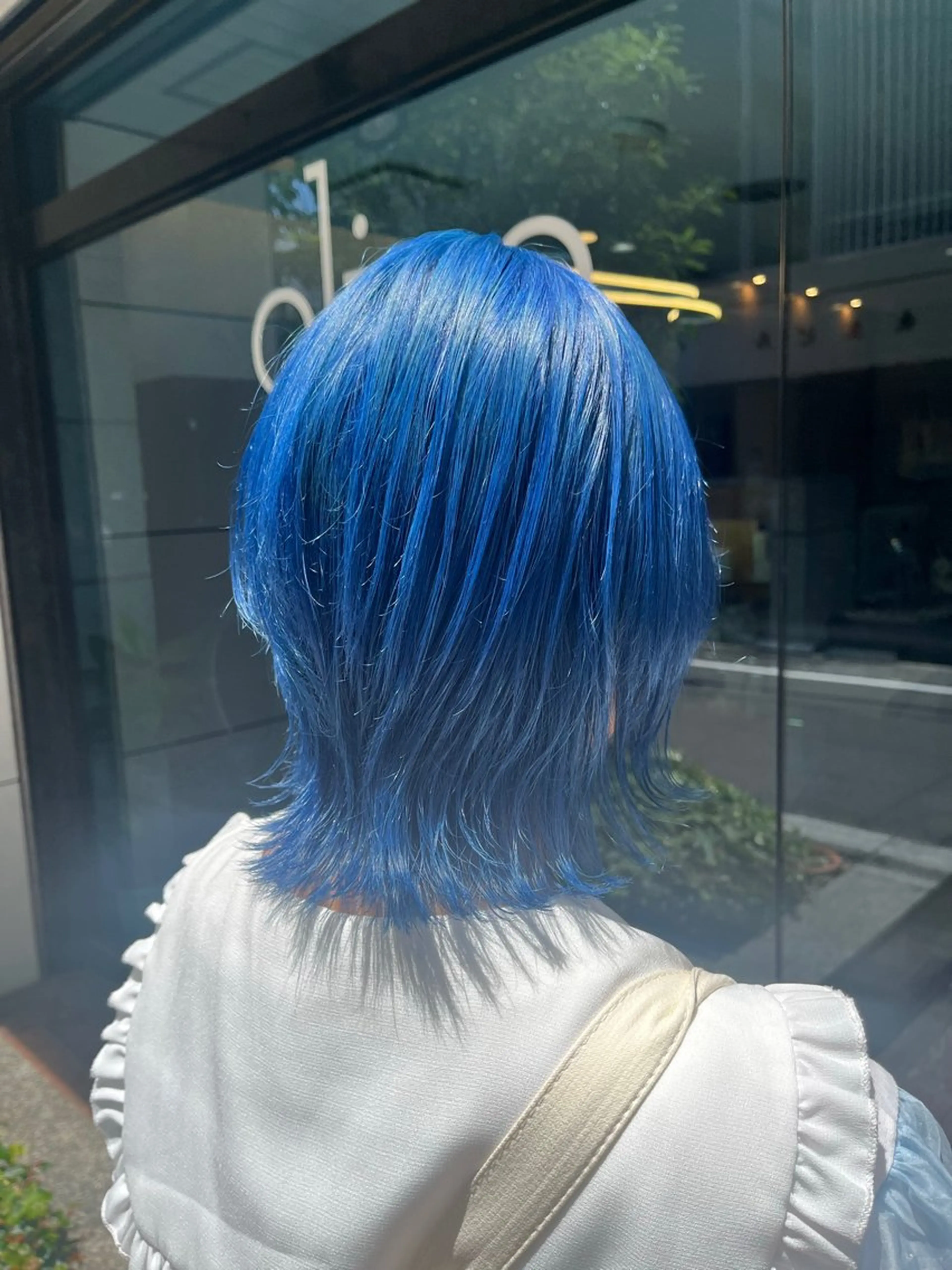ミディアム カット ヘアカラー トリートメント 坂谷 BUCKS/縮毛矯正のヘアスタイル